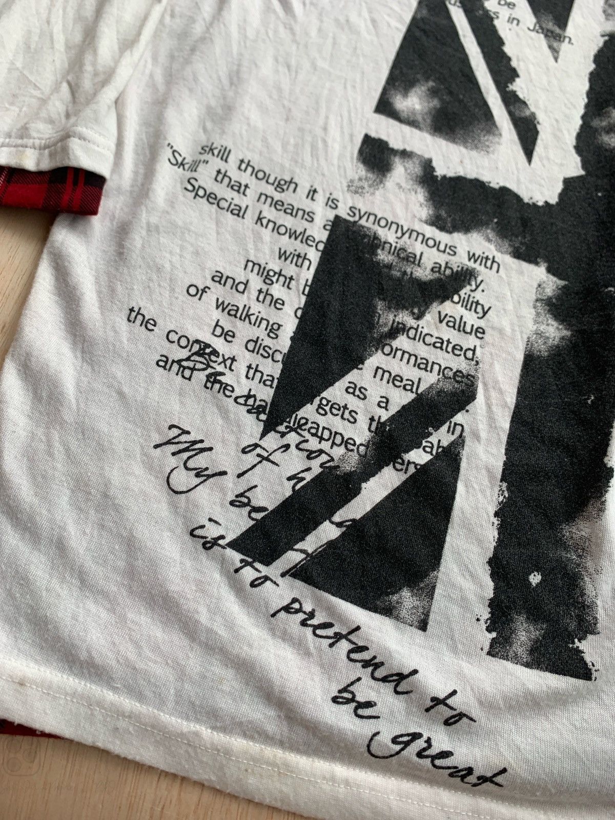 Hysteric Glamour × If Six Was Nine × Japanese Brand Y2k Double Layer Not Alone Ifsixwasnine Punk style Size US M / EU 48-50 / 2 - 6 Thumbnail
