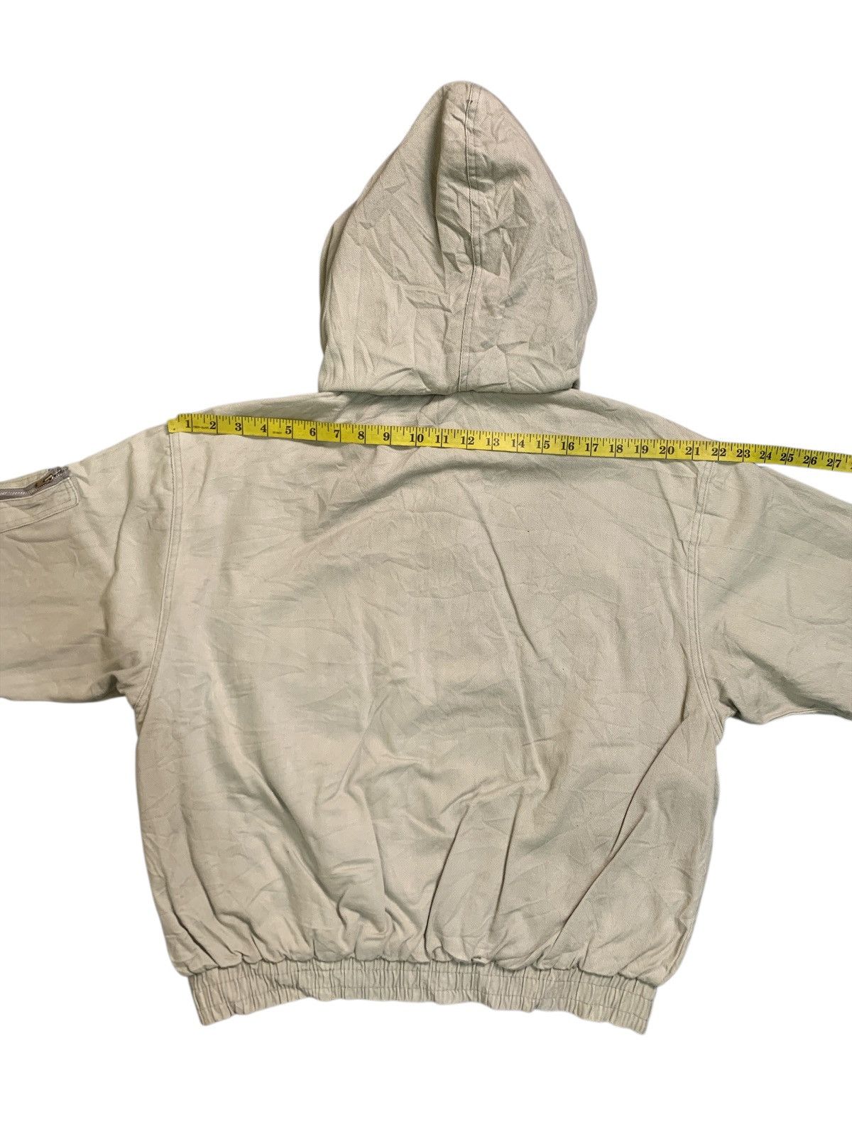 Japanese Brand Rare Design Vintage Heureuy Hooded Bomber Jacket Size US M / EU 48-50 / 2 - 12 Thumbnail