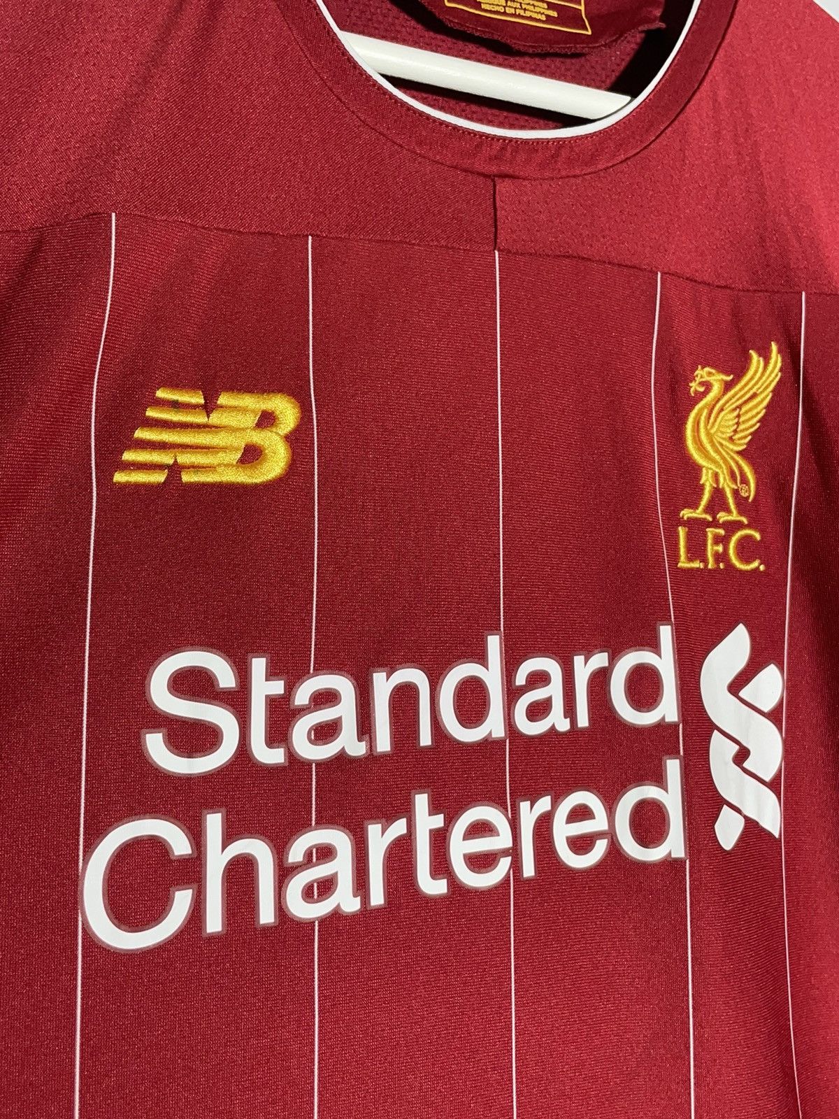 New Balance Liverpool FC New Balance 2019/10 Home Football Shirt Size US XL / EU 56 / 4 - 4 Thumbnail