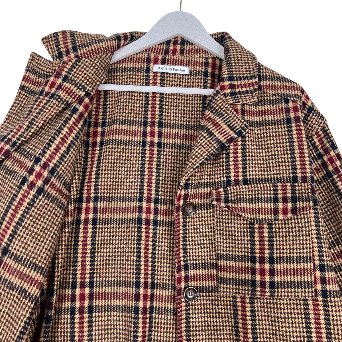 AG Adriano Goldschmied 🔥 AG PLUS PARK AVE CHECK JACKET Size US M / EU 48-50 / 2 - 11 Thumbnail