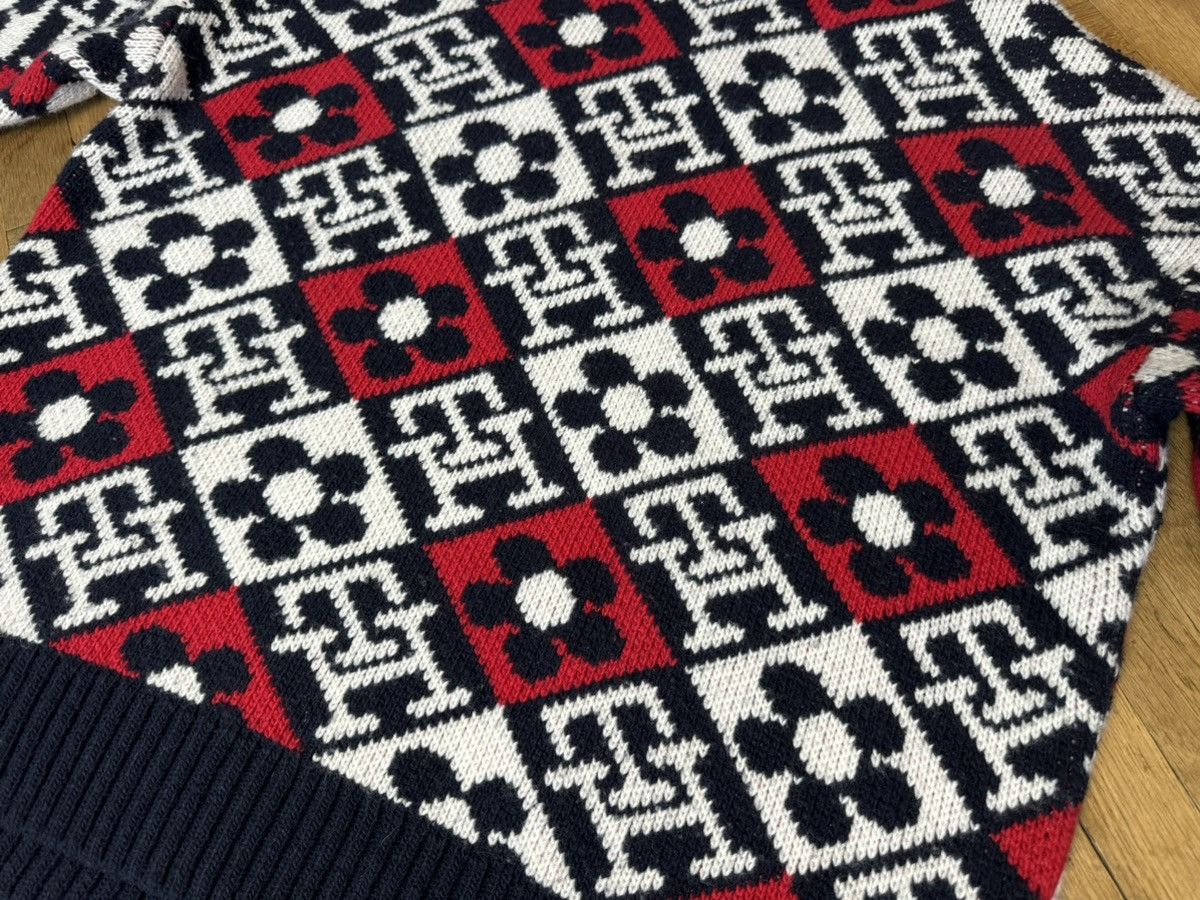 Tommy Hilfiger Tommy Hilfiger x Richard Quinn Monogram Wool Turleneck L Size US L / EU 52-54 / 3 - 4 Thumbnail