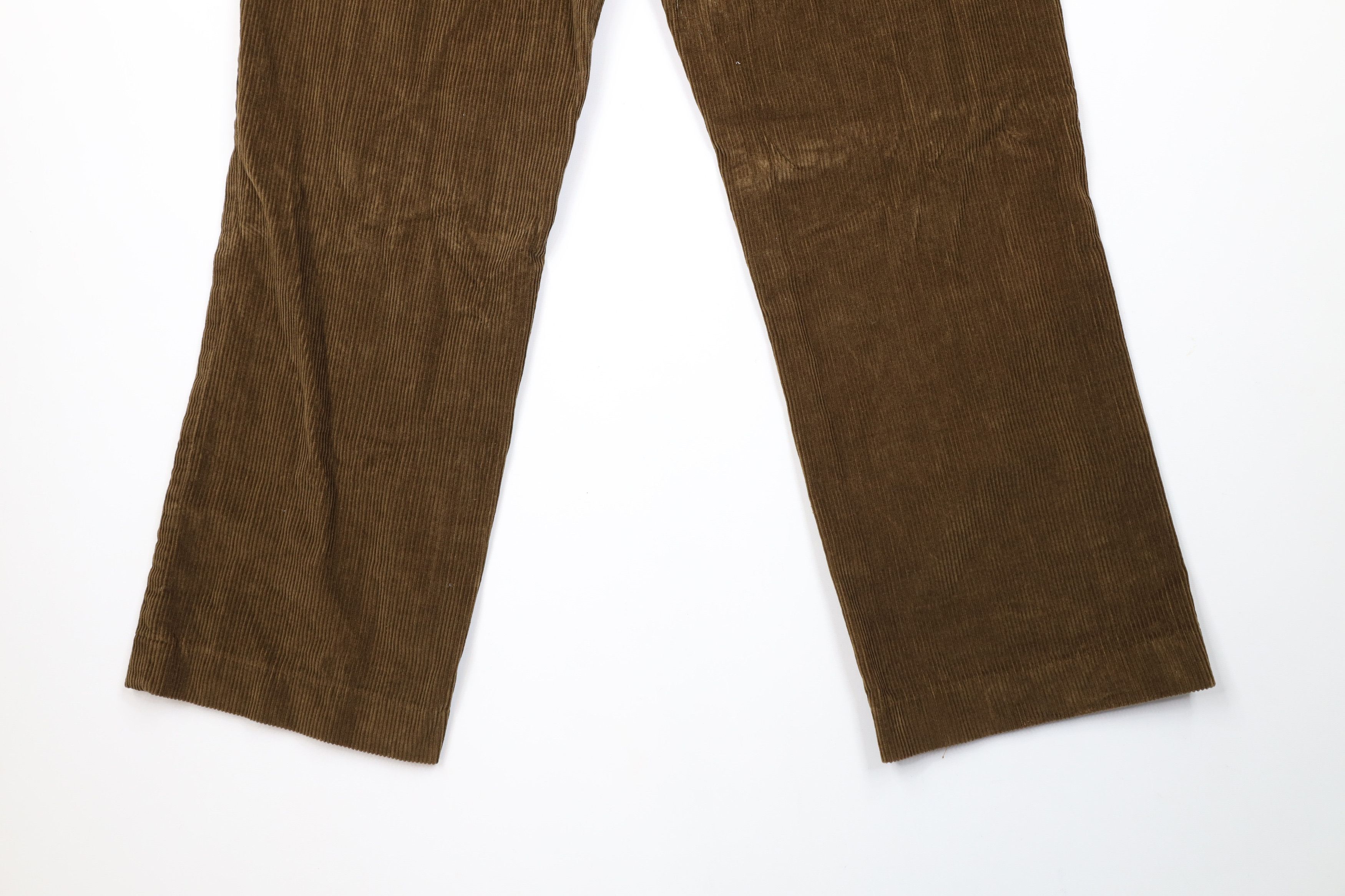Eddie Bauer × Vintage Vintage Eddie Bauer Wide Leg Corduroy Chino Pants Brown Size US 38 / EU 54 - 12 Thumbnail