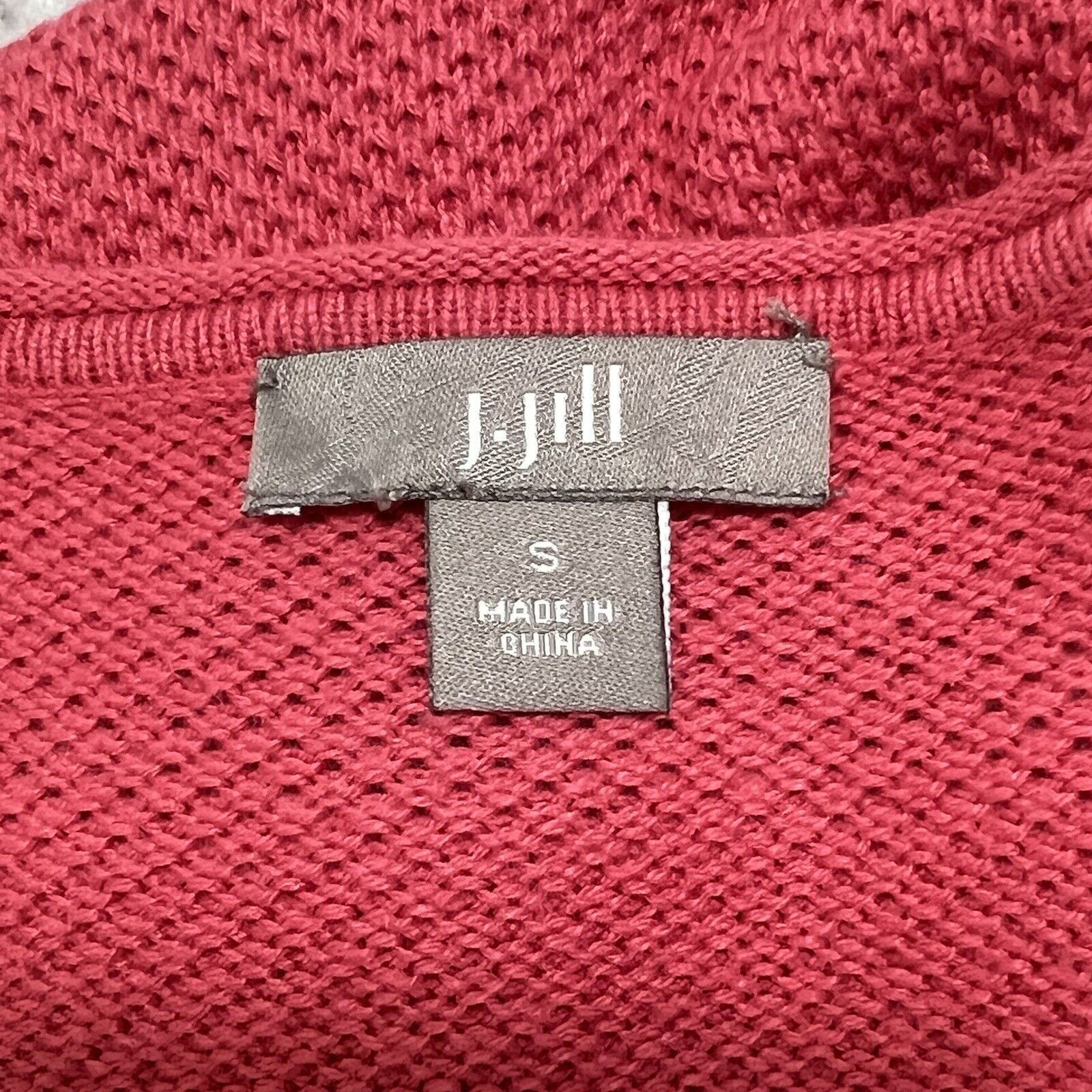 J. Jill J. Jill Coral Pink Pullover A-Line Sweater Long Sleeve Size S / US 4 / IT 40 - 3 Thumbnail