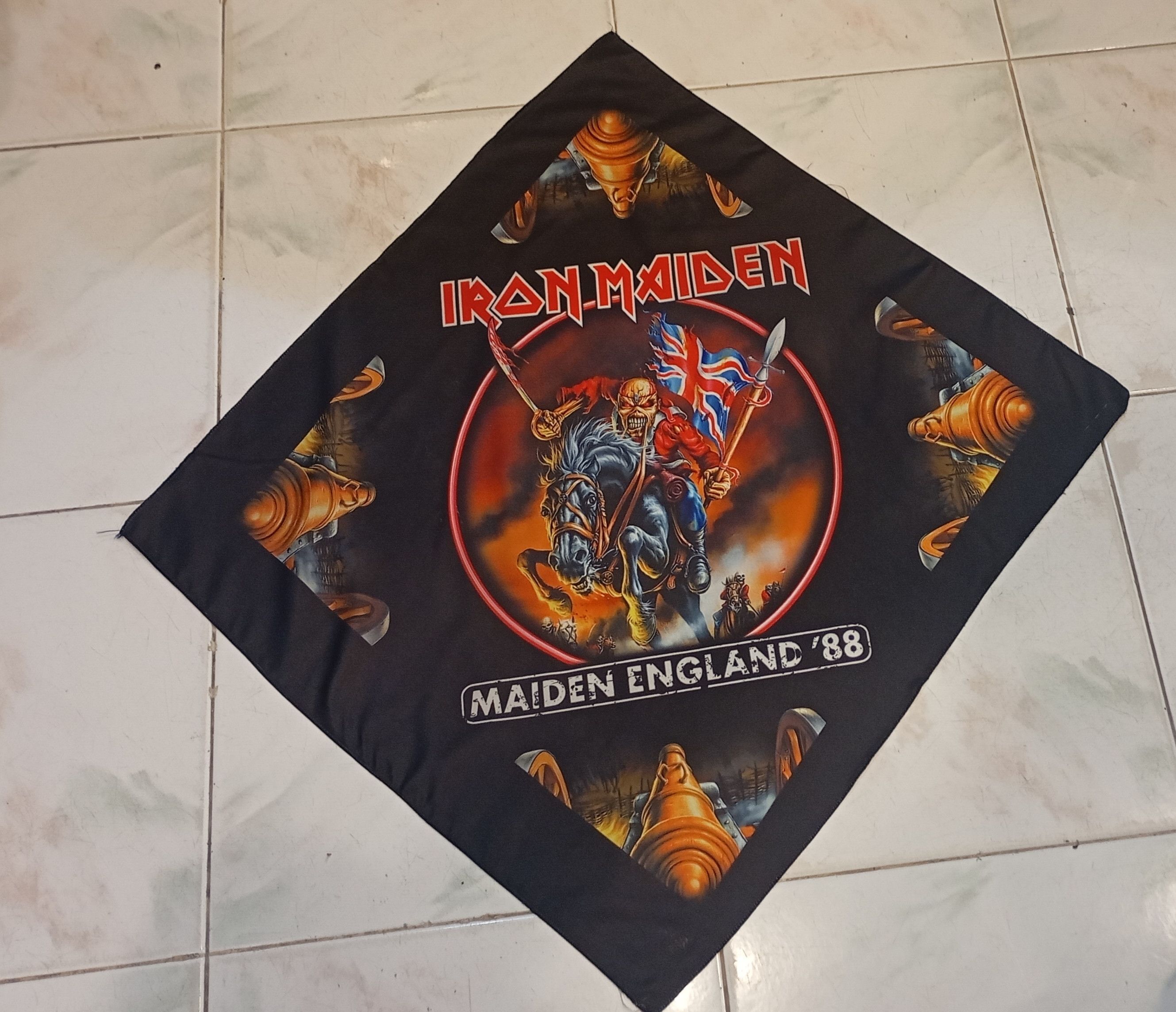 Band Tees Bandana Handkerchief Rock Band Metallica Size ONE SIZE - 2 Thumbnail