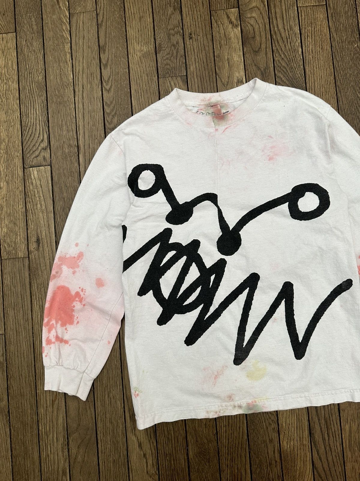 Asspizza Asspizza 2018 Logo Long Sleeve Tee White Sz. Small S Size US S / EU 44-46 / 1 - 2 Thumbnail