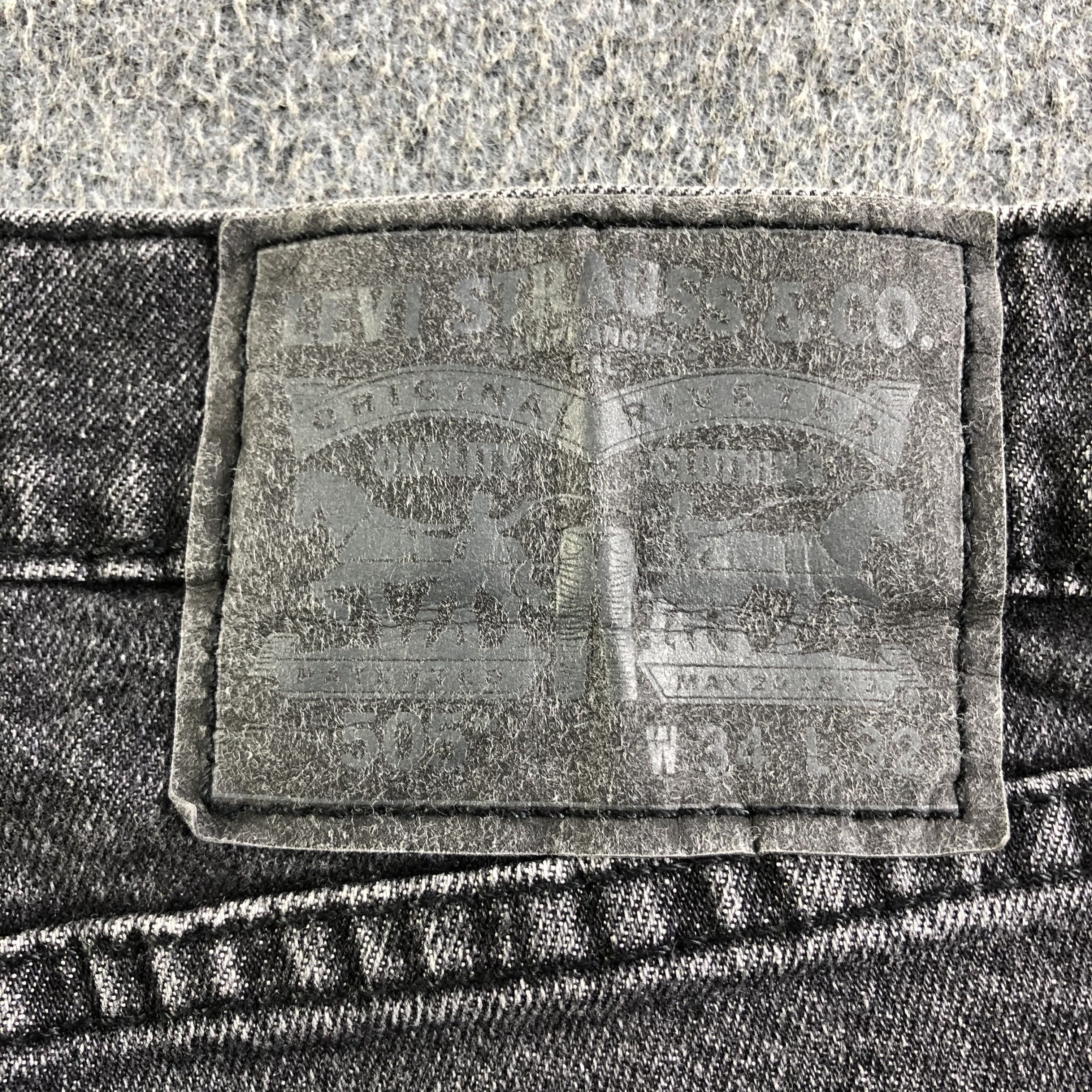 Levi's Vintage Levis 505 Jeans-J3430 Size US 35 - 5 Thumbnail