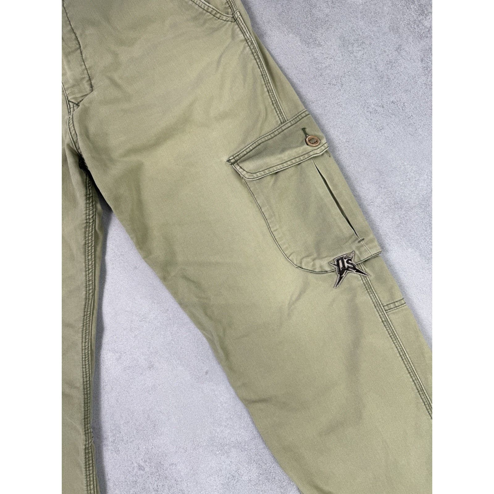 Quicksilver Vintage QuickSilver Cargo Pants Embroidered Men Size 34 Size US 34 / EU 50 - 7 Thumbnail