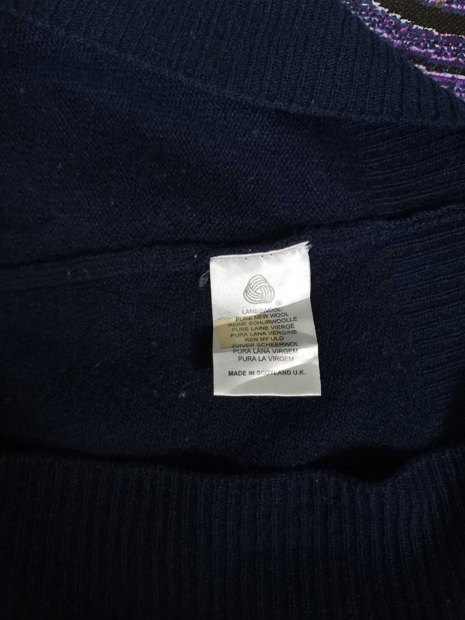 Burberry Rare!!! Burberry London Small Logo Embroidered Knitwear Size US M / EU 48-50 / 2 - 4 Thumbnail