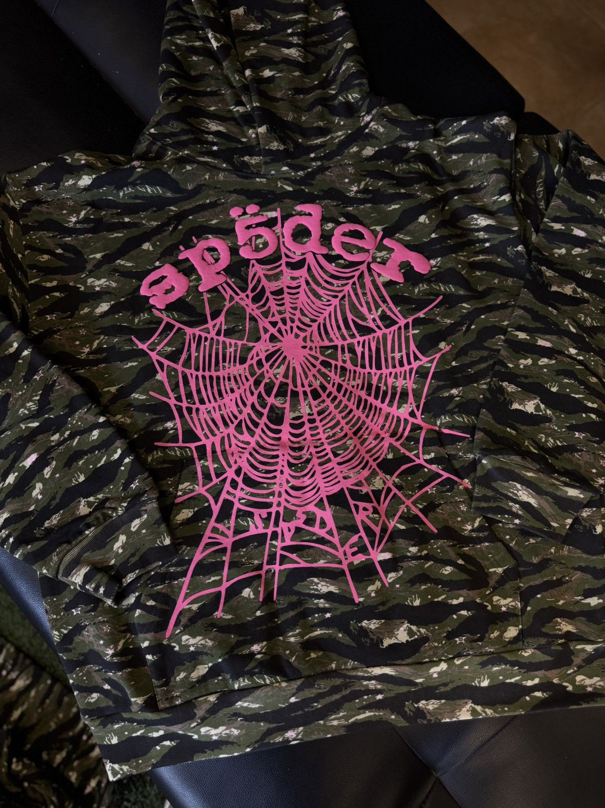 Sp5der Sp5der Worldwide Green Camo Hoodie Size XXL (NEW) Size US XXL / EU 58 / 5 - 2 Thumbnail