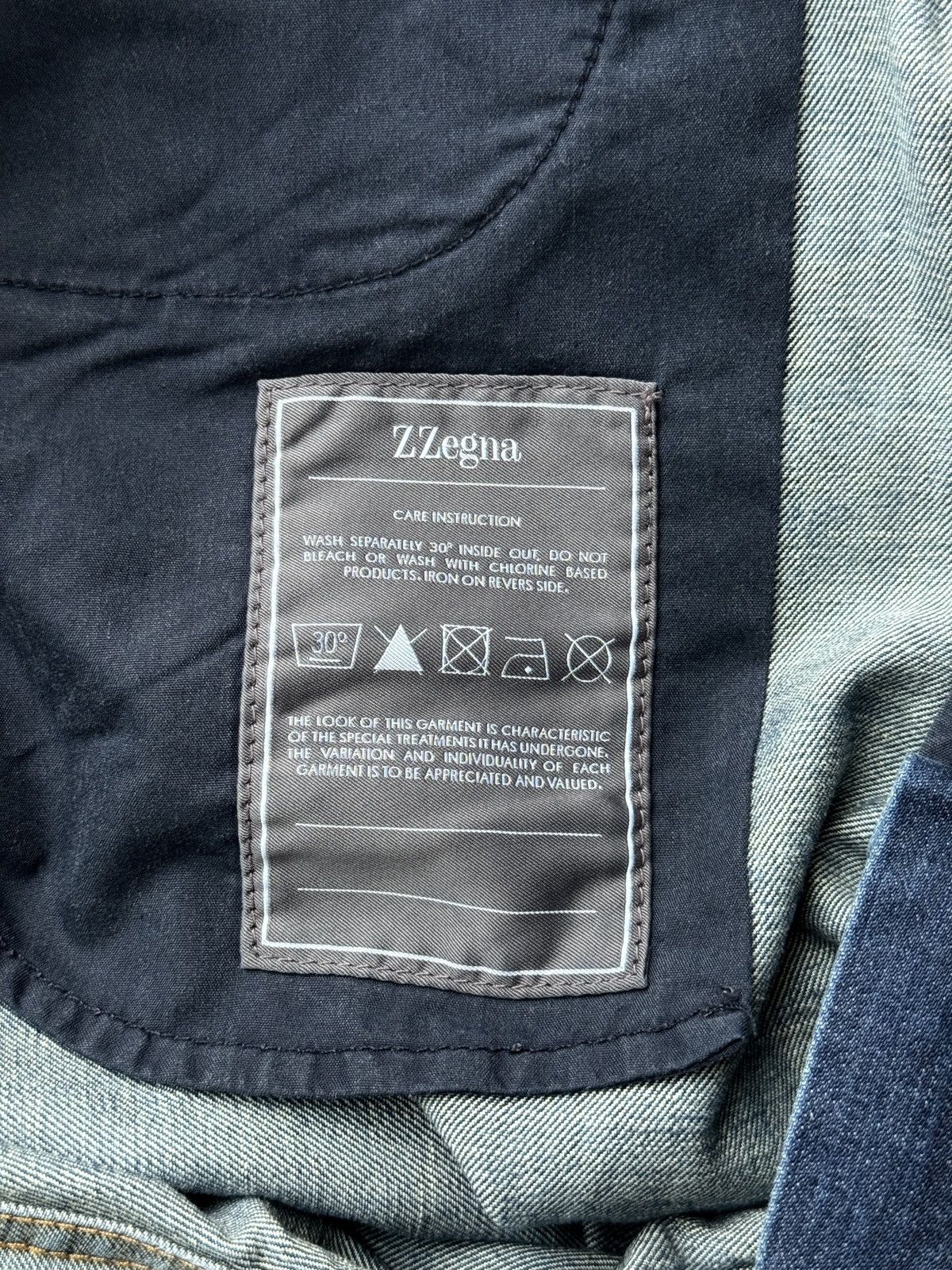 Z Zegna Z Zegna Vintage Regular Rise Jeans Size US 38 / EU 54 - 10 Thumbnail