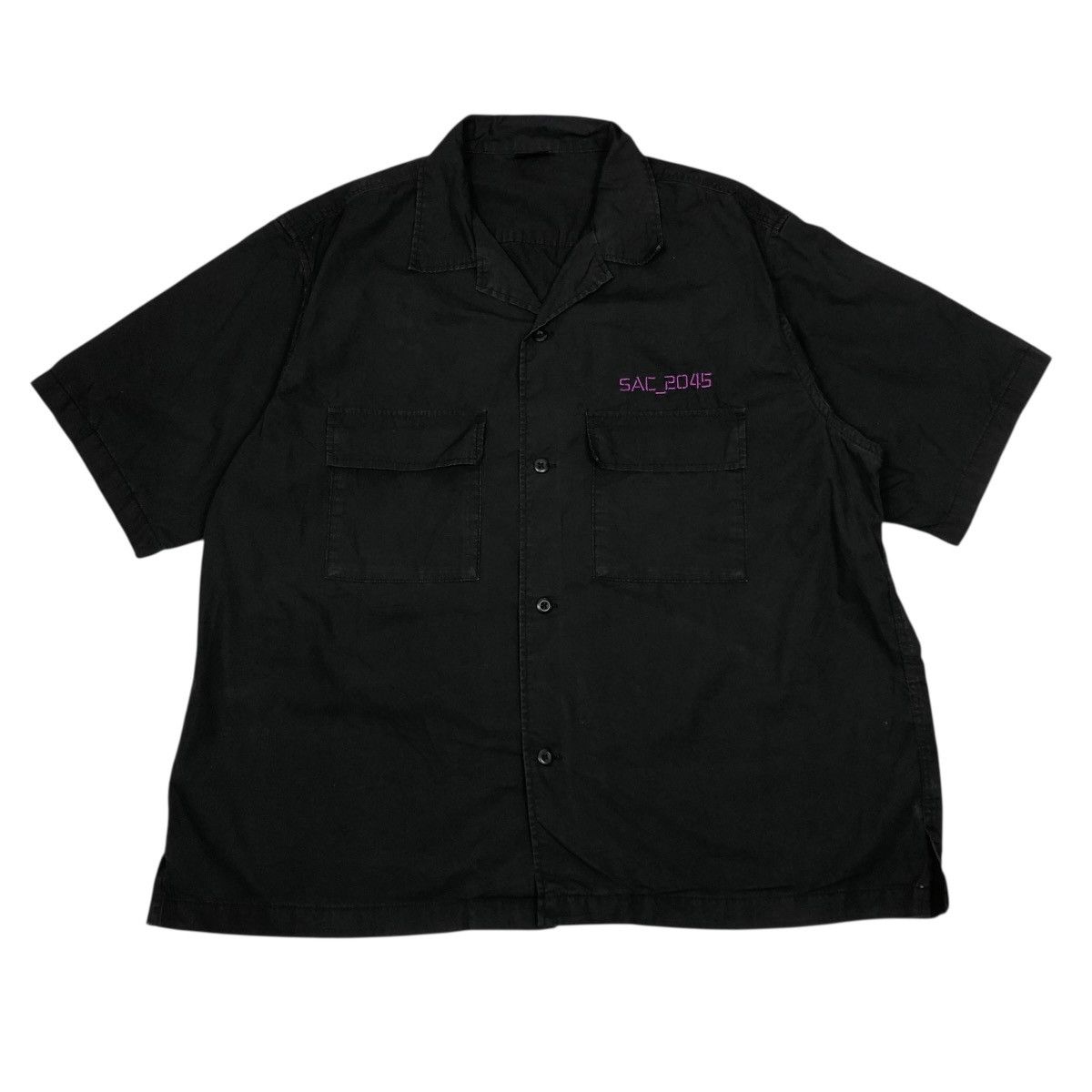 Cartoon Network 🔥VINTAGE BOWLING SHIRT BUTTON UPS GHOST IN THE SHELL Size US XXL / EU 58 / 5 - 1 Thumbnail