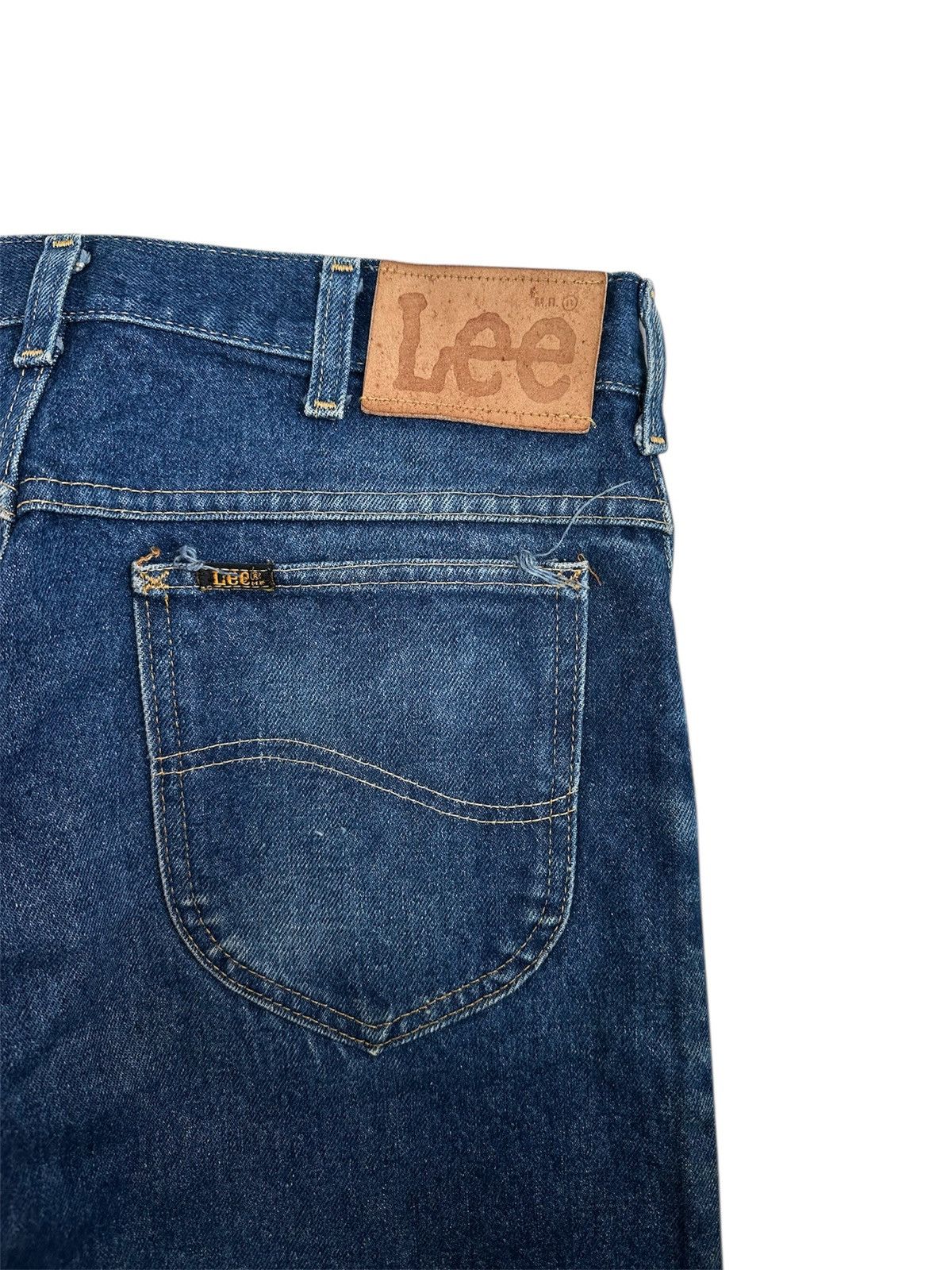 Lee Vintage 70s Lee Riders Blue Jeans Made in USA Size US 32 / EU 48 - 3 Thumbnail
