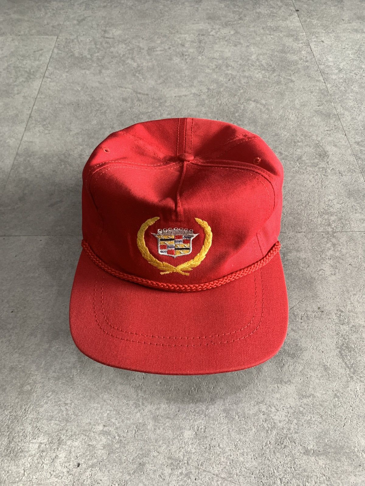 Vintage Vintage rope hat CADILLAC Size ONE SIZE - 1 Thumbnail
