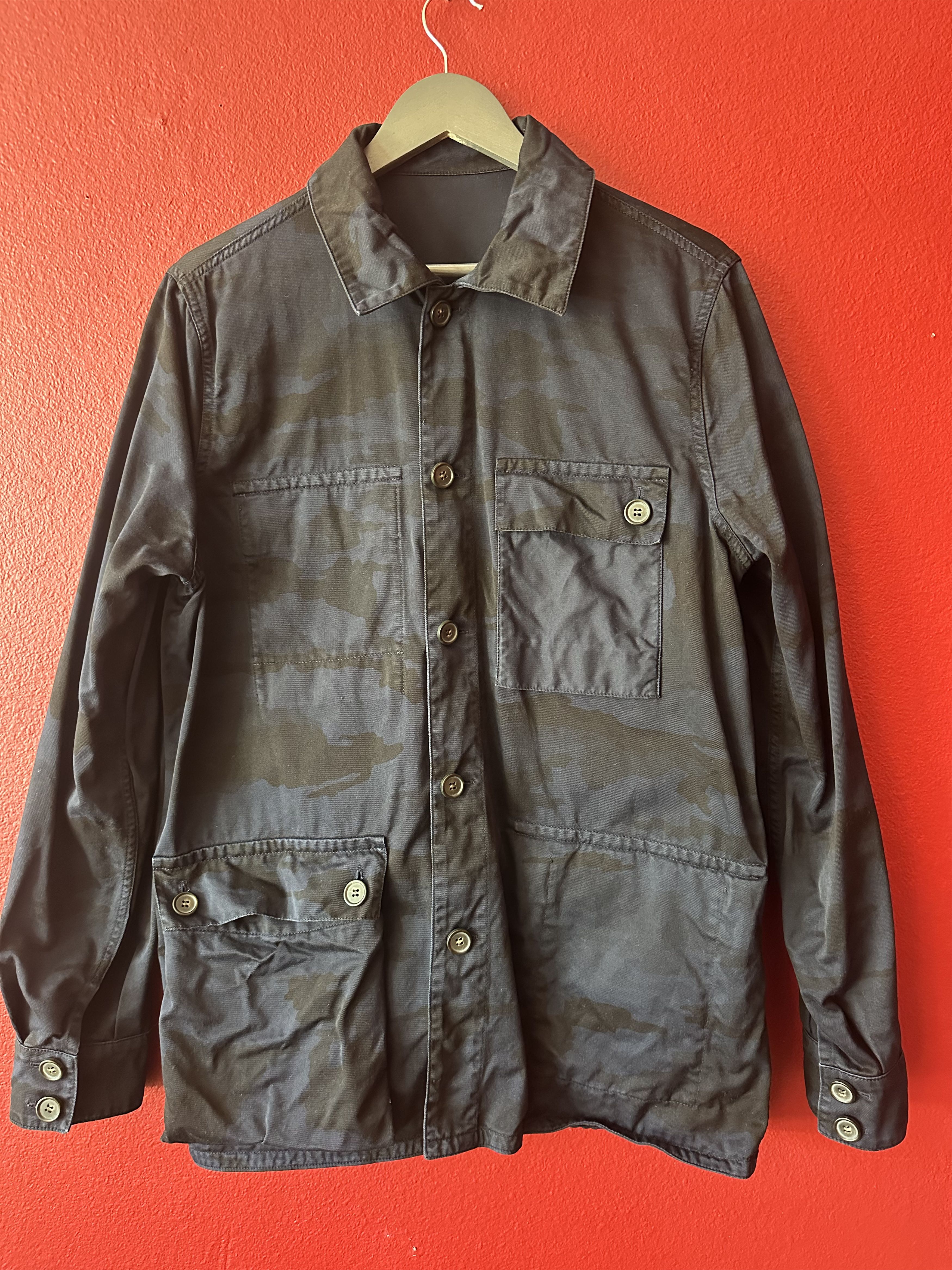 Acne Studios Acne Reversible Camo Print Chore Jacket Size US L / EU 52-54 / 3 - 1 Thumbnail