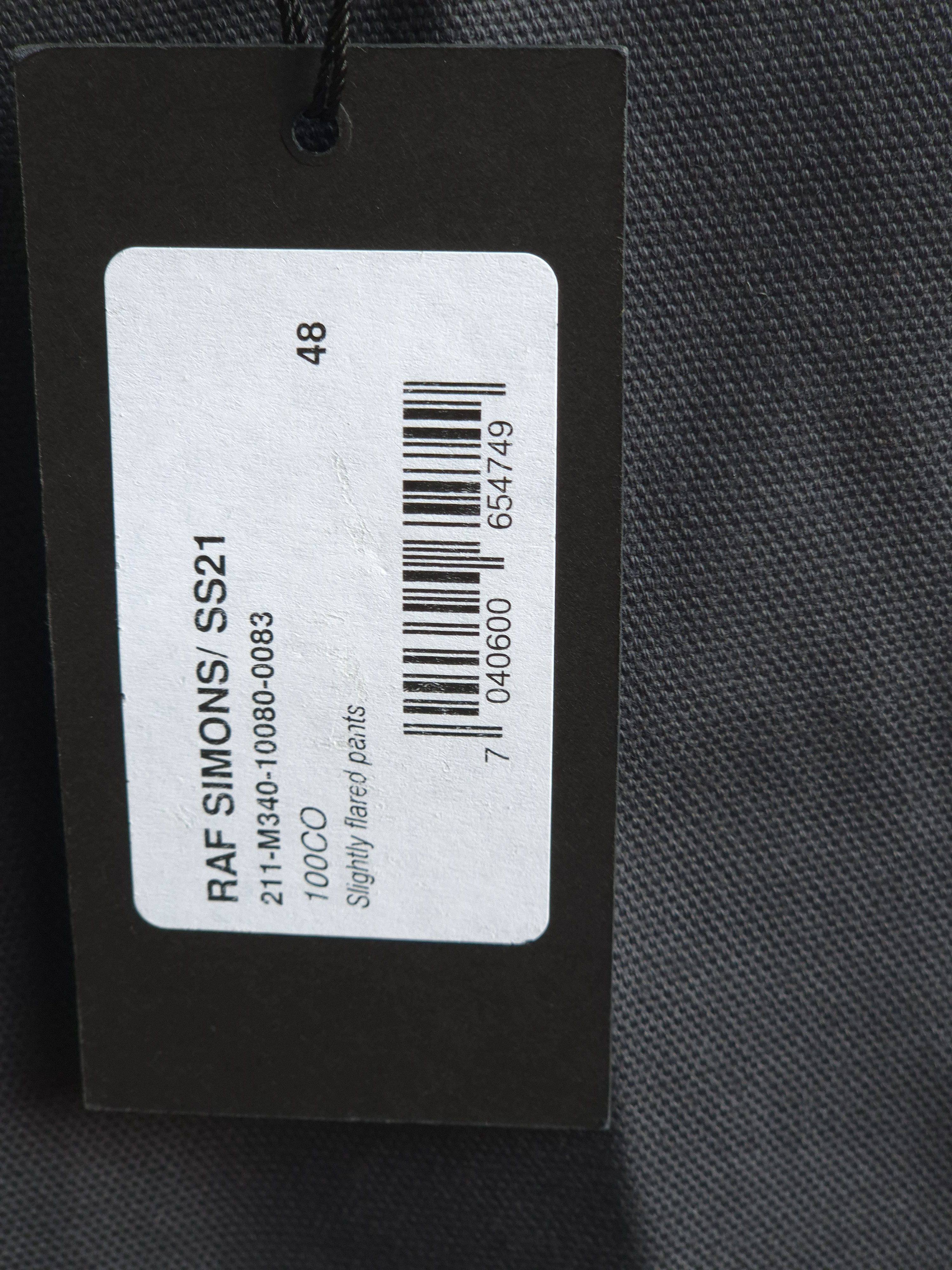 Raf Simons RAF SIMONS Slightly Flared Pants NWT Size US 31 - 7 Thumbnail