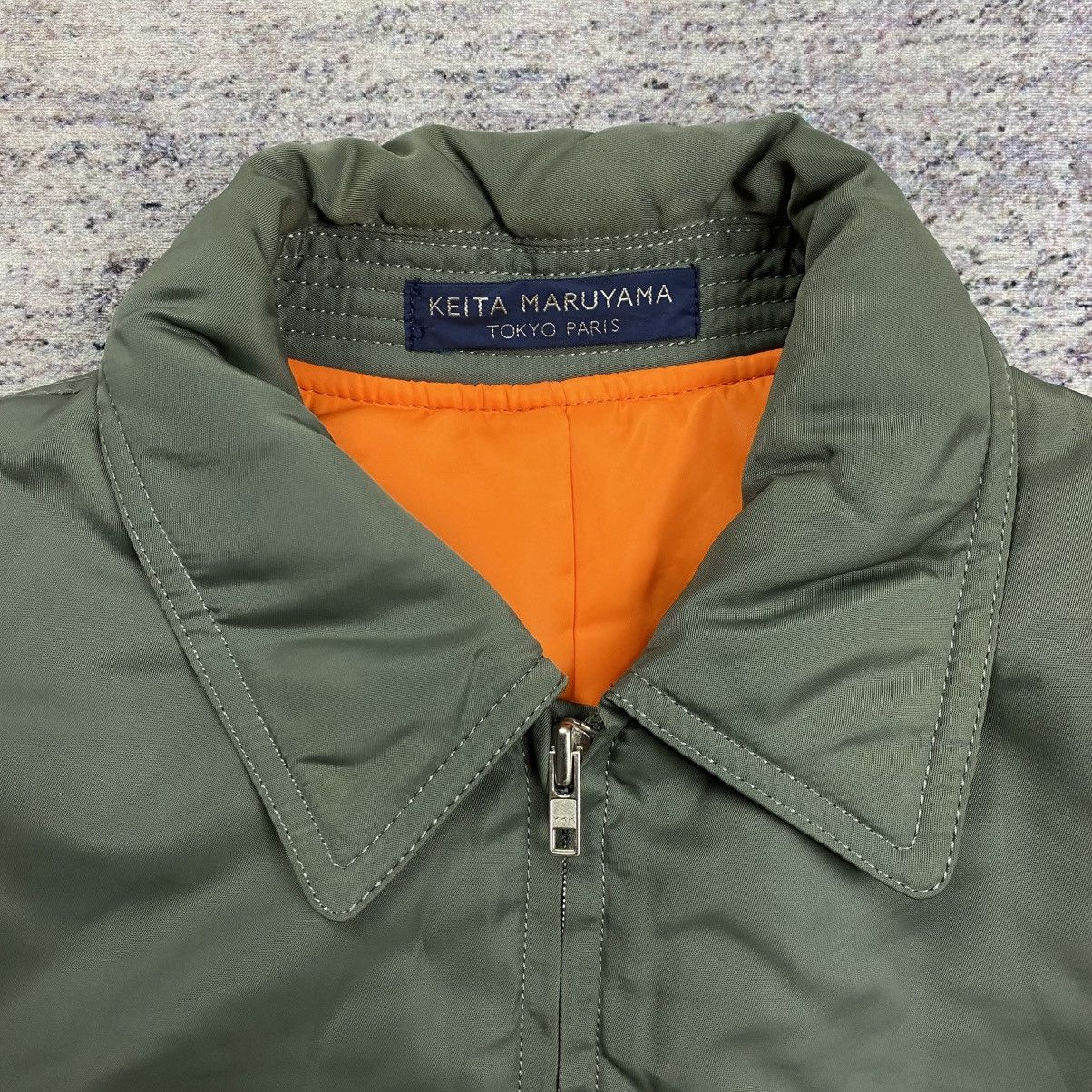 KEITAMARUYAMA Keita Maruyama hybrid bomber jacket Size US M / EU 48-50 / 2 - 8 Thumbnail