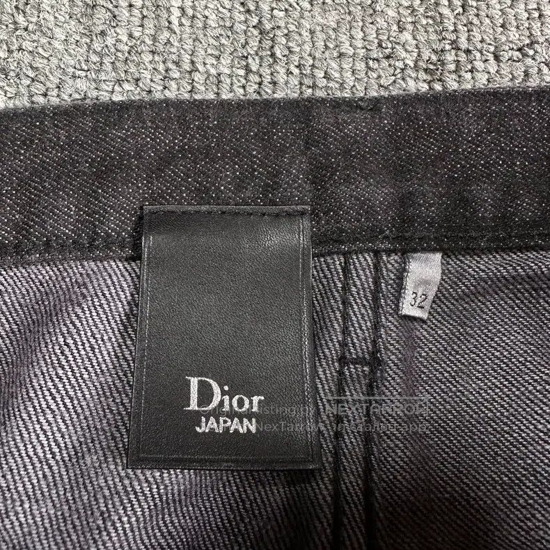 Dior Dior Light Gray Paint Starry Splash Denim Pants Size US 32 / EU 48 - 3 Thumbnail