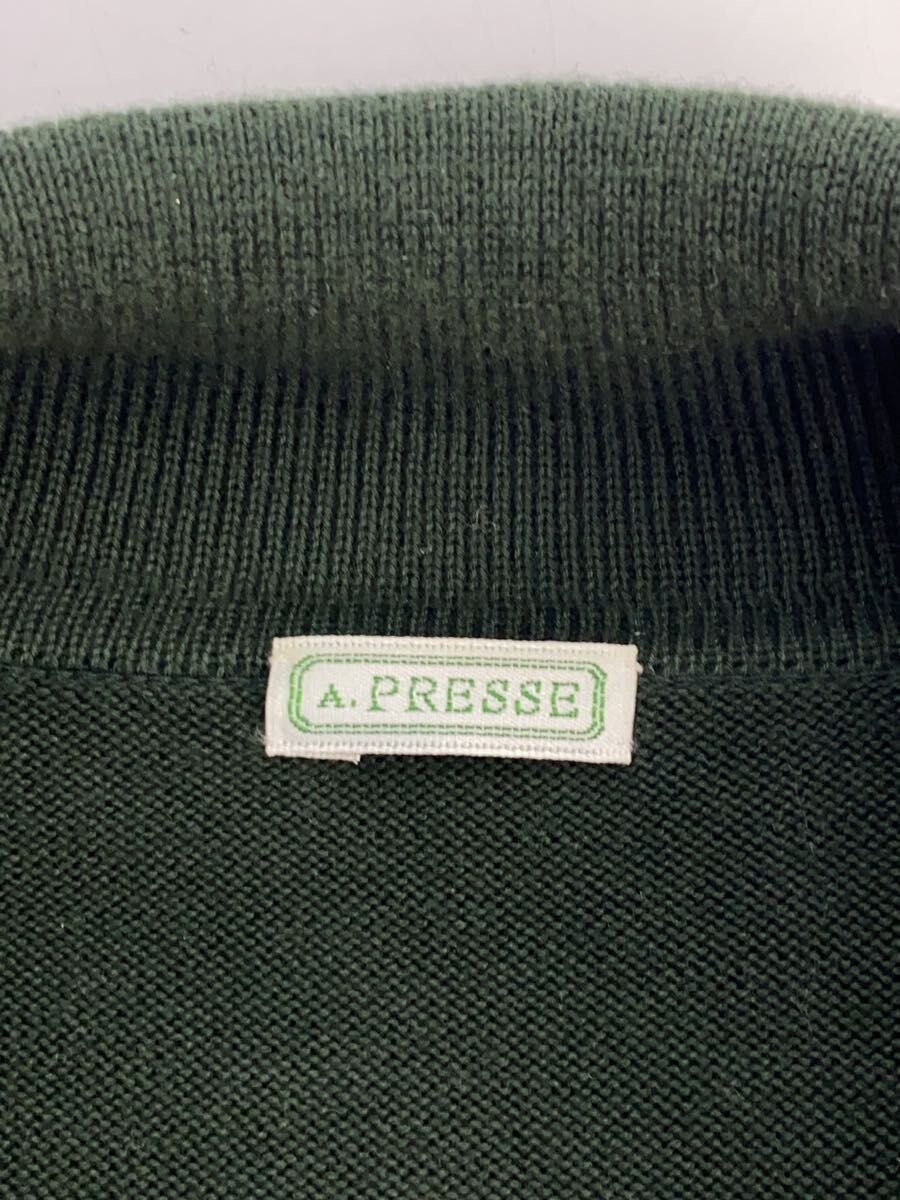 A.PRESSE Green Cotton Polo Shirt Size US M / EU 48-50 / 2 - 3 Thumbnail