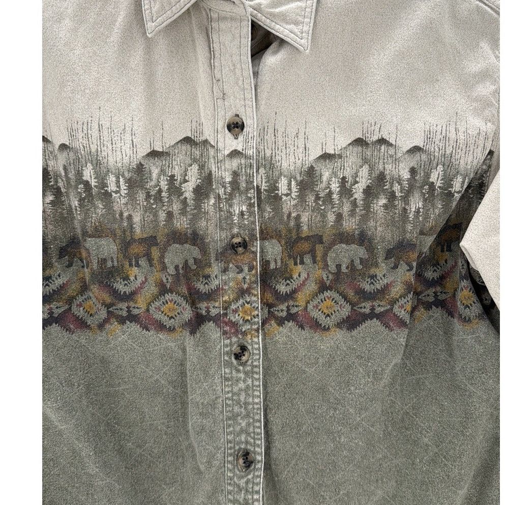 Cabelas Cabela’s vintage cotton Button Up native southwest bear Size M / US 6-8 / IT 42-44 - 5 Thumbnail