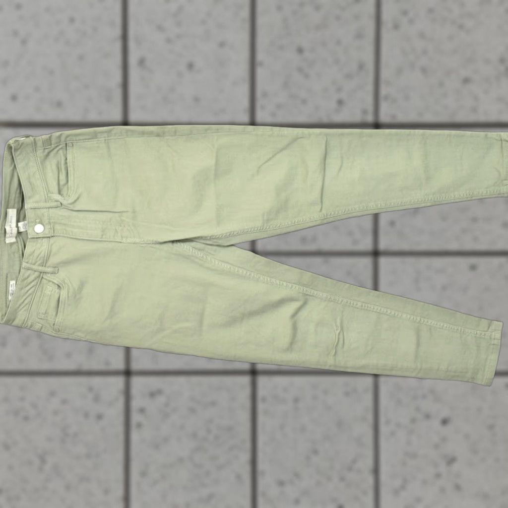 Calvin Klein Calvin Klein Jeans Womens 28 High Rise Ankle Skinny Sage Green Denim Pants Size 28" / US 6 / IT 42 - 1 Thumbnail