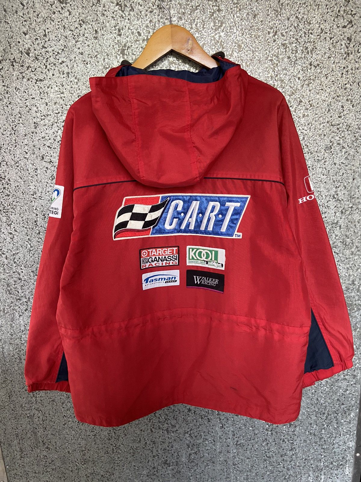Honda 🔥 Vintage Honda Racing jacket windbreaker Racing Size US L / EU 52-54 / 3 - 1 Thumbnail