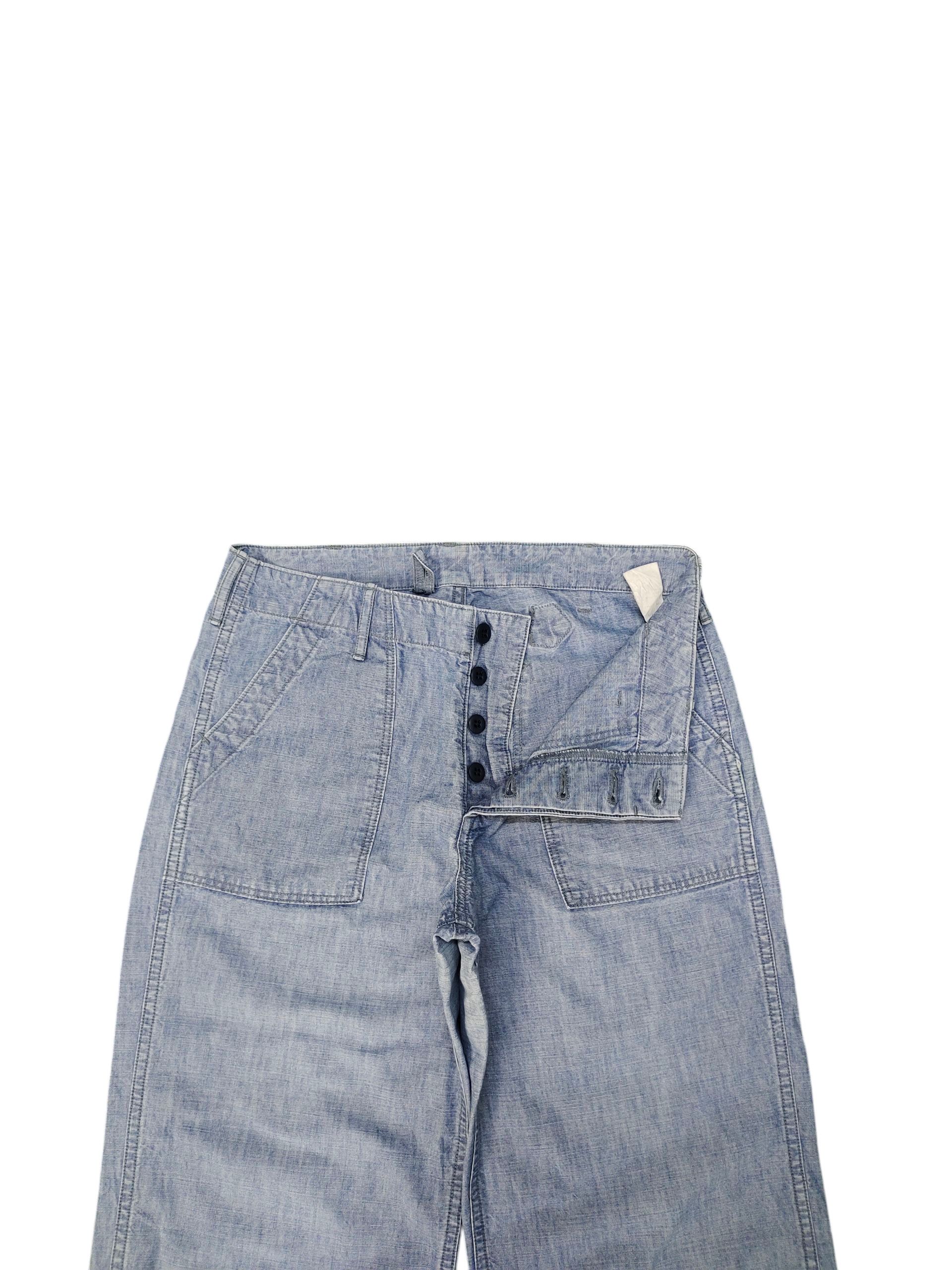 Danton Loose Pants Danton Buckle Back Fatigue Wide Leg Size US 32 / EU 48 - 8 Thumbnail