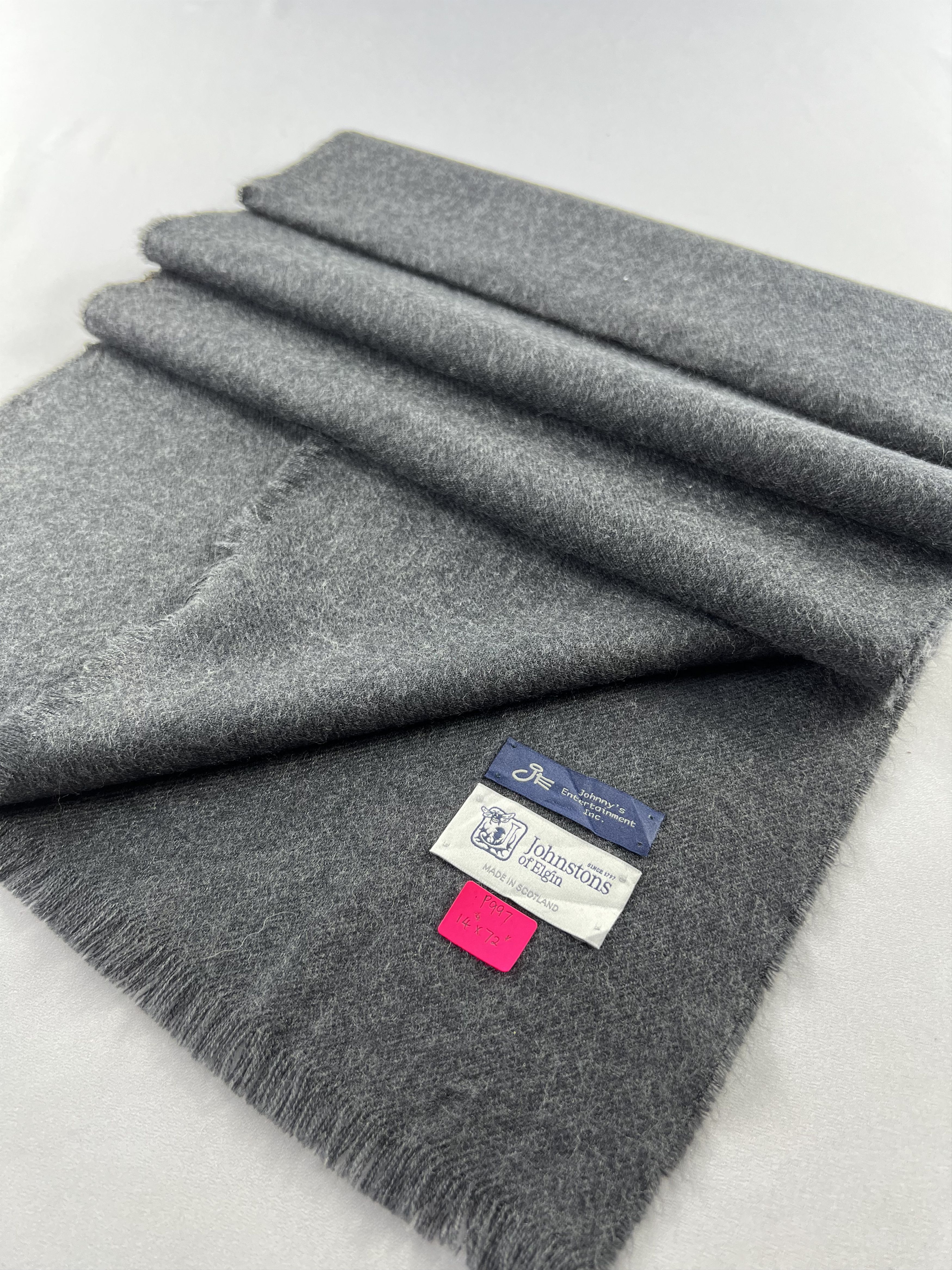 Johnstons Of Elgin Johnstons Of Elgin Cashmere Scarf / Muffler / Neckwear P997 Size ONE SIZE - 2 Thumbnail