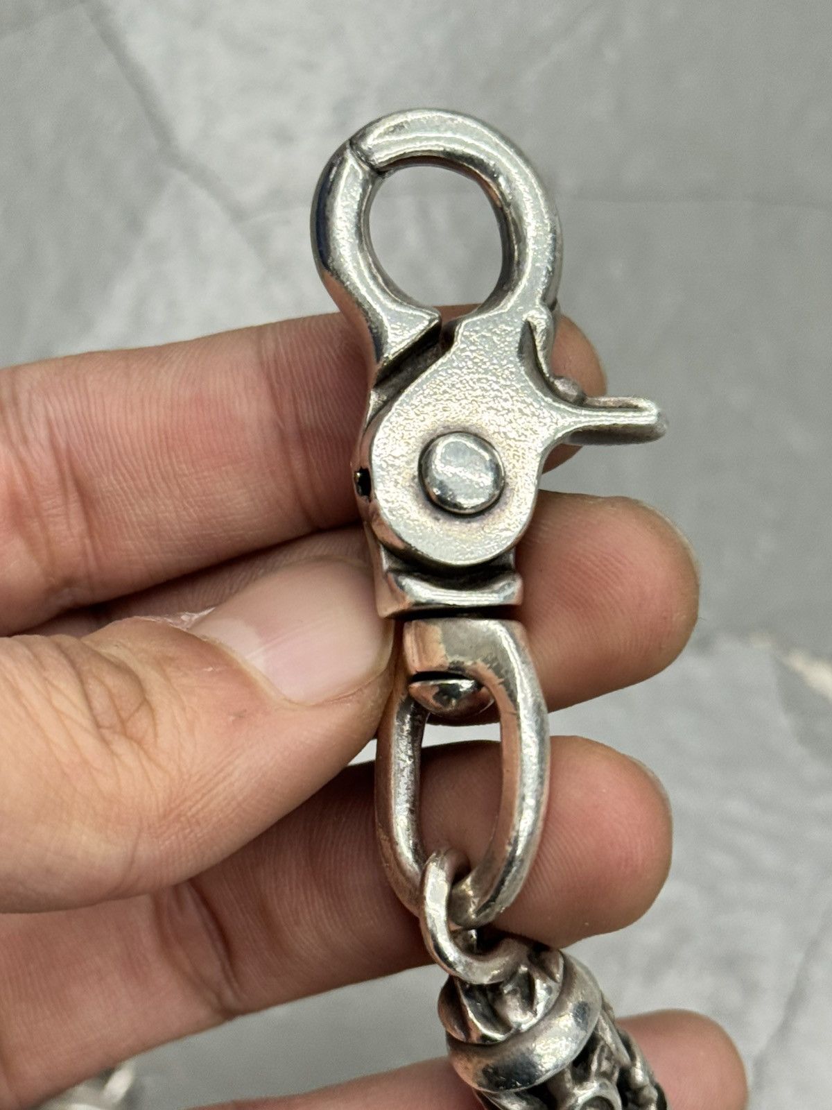 Chrome Hearts Chrome Hearts 11link roller 2lobster clip wallet chain Size ONE SIZE - 4 Thumbnail