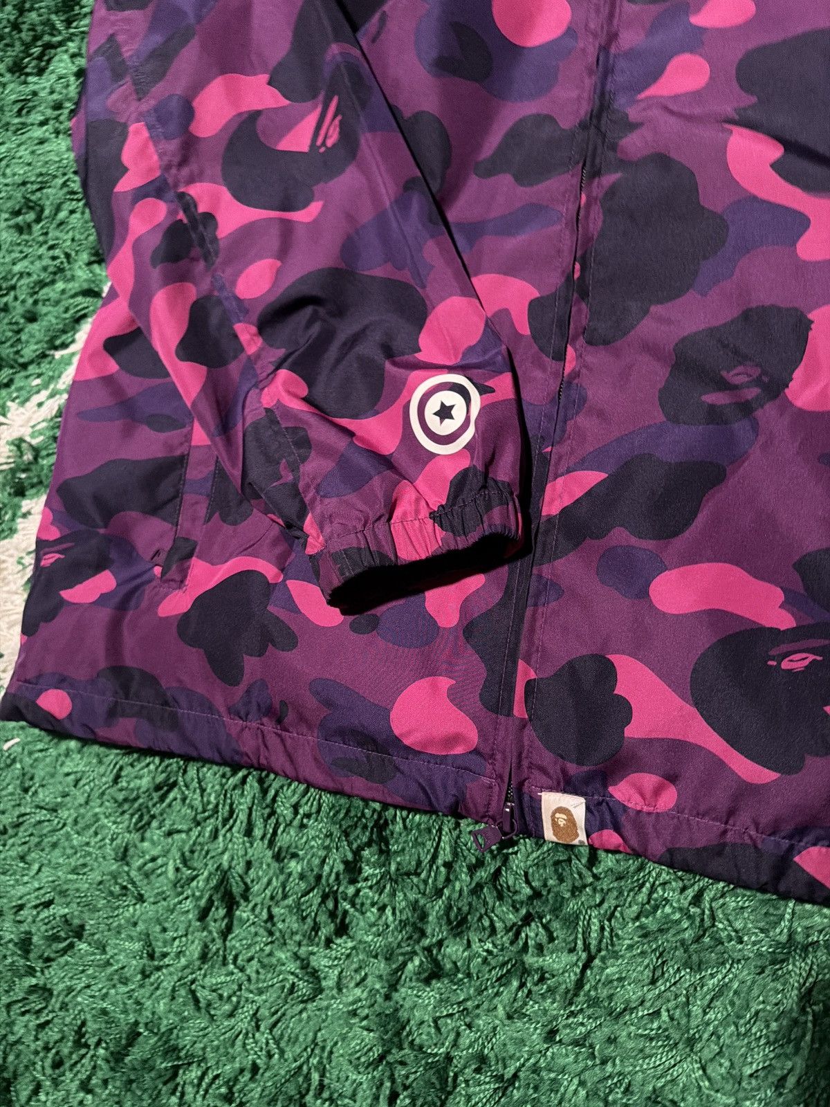 Bape Bape Purple Camo Windbreaker Size US M / EU 48-50 / 2 - 5 Thumbnail