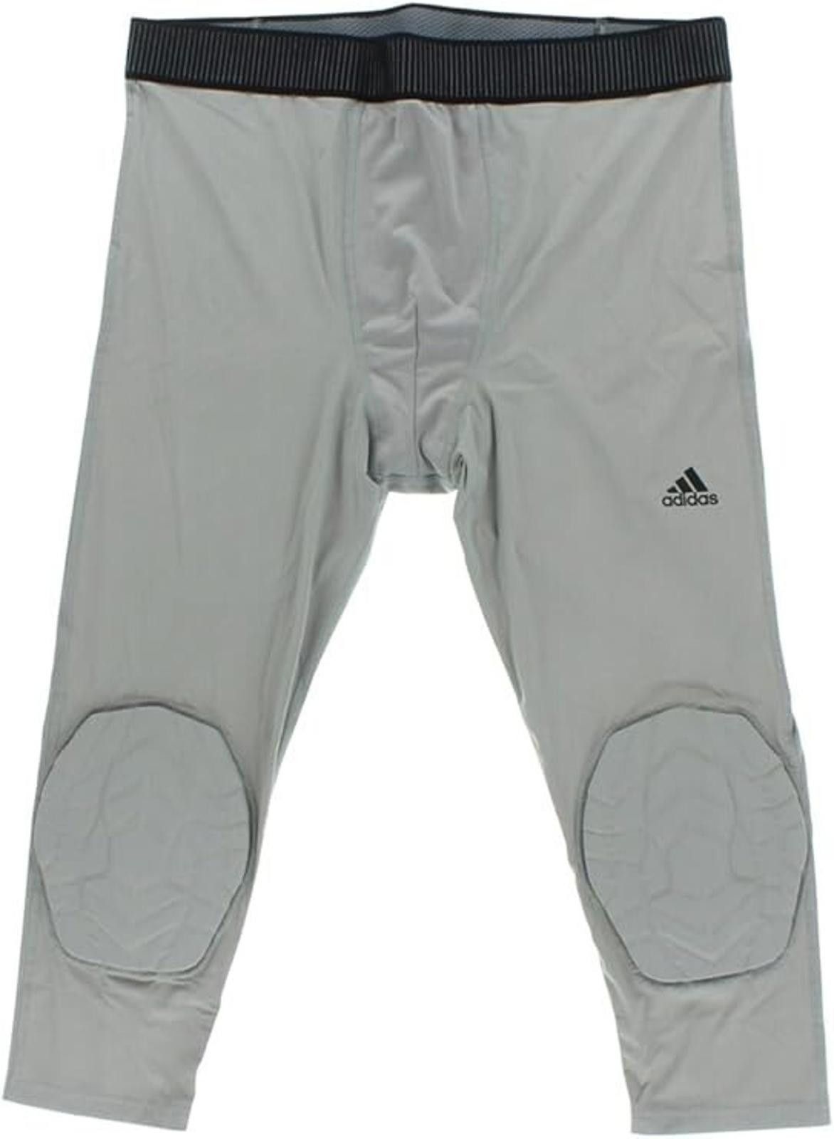 Adidas 3/4 Training Compression Tights Adidas Men's Size Large Gray Size US 34 / EU 50 - 3 Thumbnail