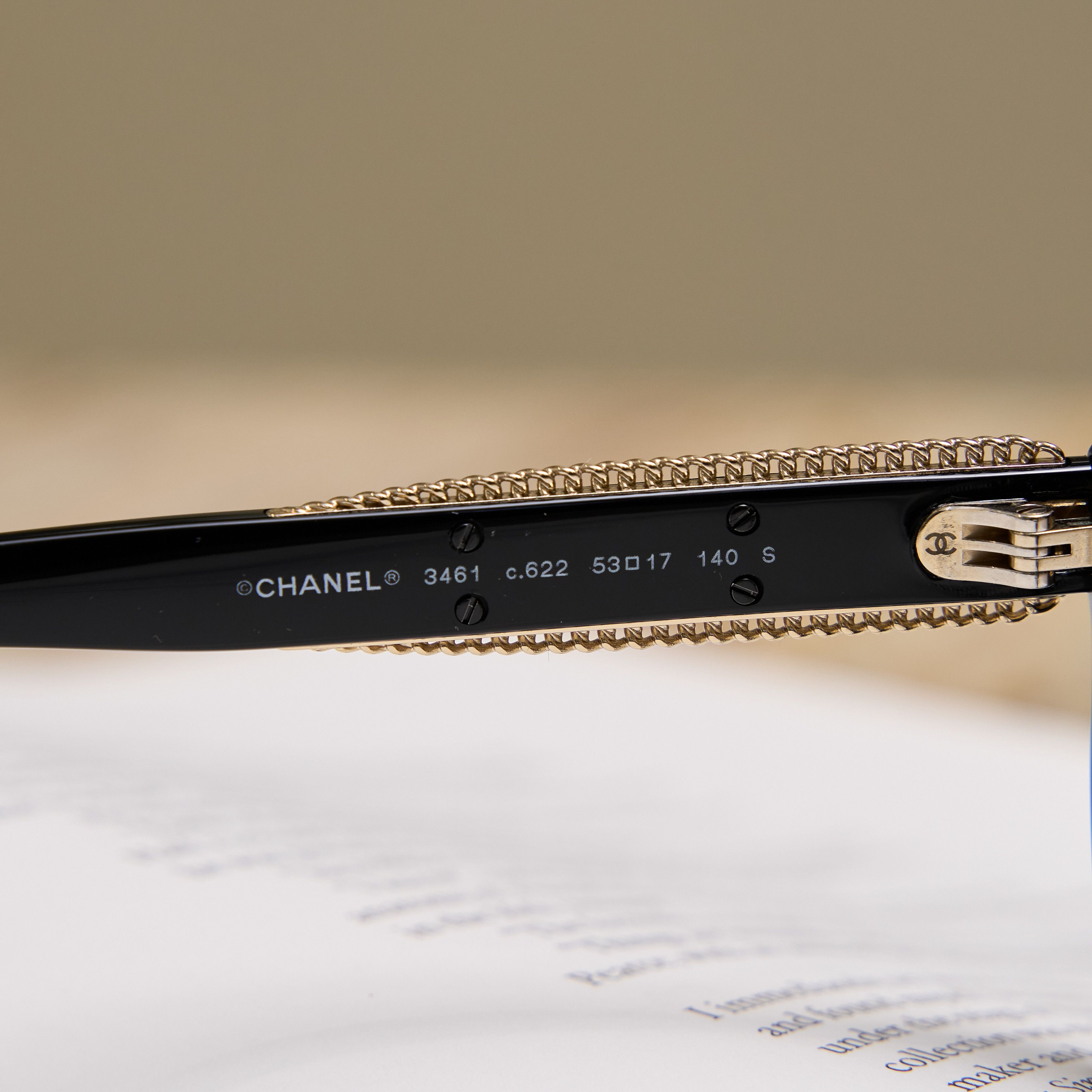 Chanel CHANEL 0CH3461 C622 Sunglasses Size ONE SIZE - 5 Thumbnail