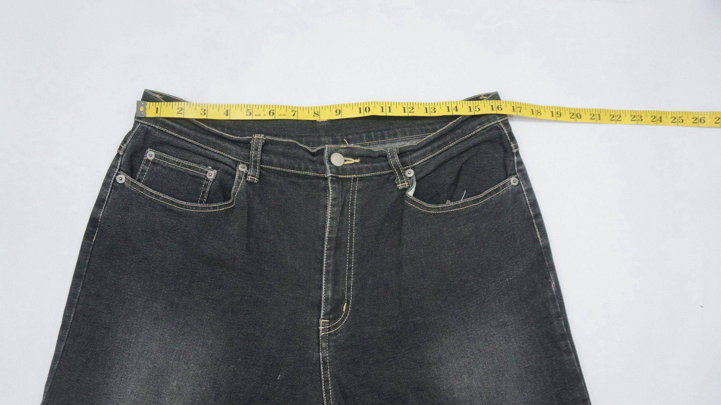 Japanese Brand Japan 🔴 ORANGE JUICE Flare Patchwork Hagi Style Denim Size US 33 - 10 Thumbnail