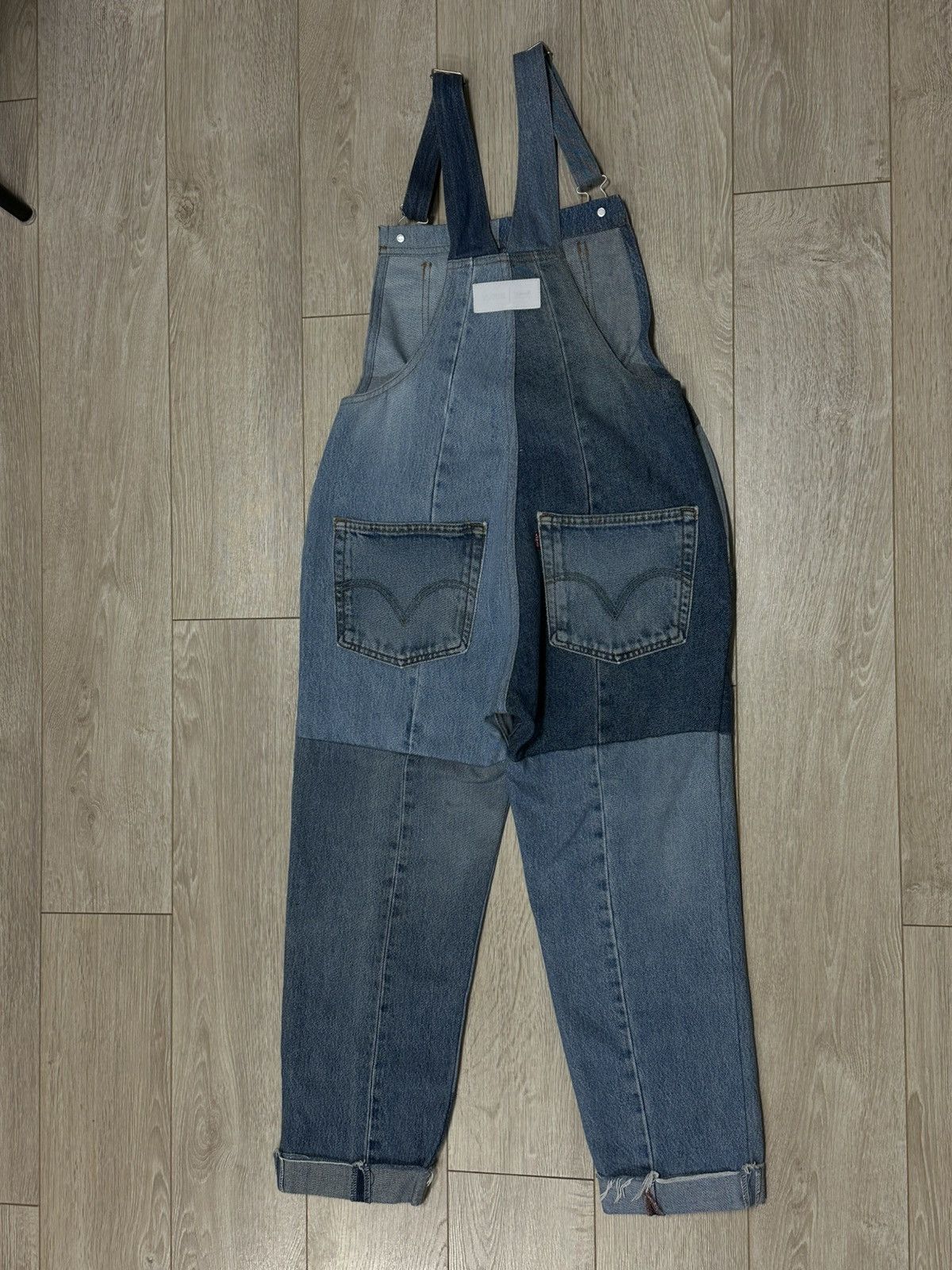 RE/DONE RE/DONE x Levi's unique patchwork dungarees Size 30" / US 8 / IT 44 - 2 Thumbnail