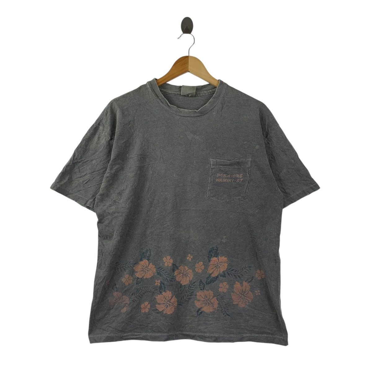 Vintage Vintage 90s Hawaii Pika-One Waikiki St Floral Graphic Size US M / EU 48-50 / 2 - 1 Thumbnail