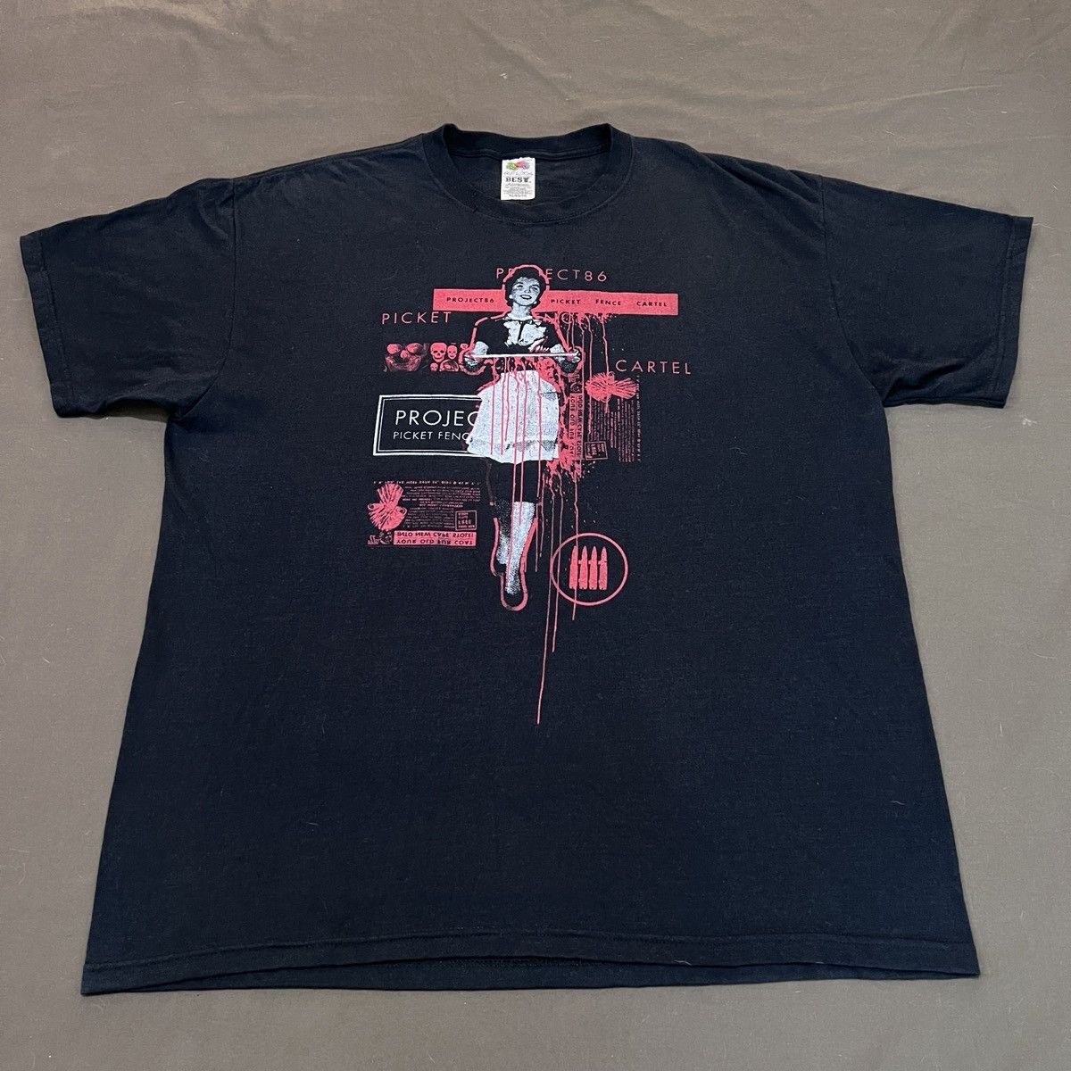 Band Tees × Seditionaries × Vintage Vintage Project 86 Christian hardcore Alternative metal Tee Size US XL / EU 56 / 4 - 5 Thumbnail