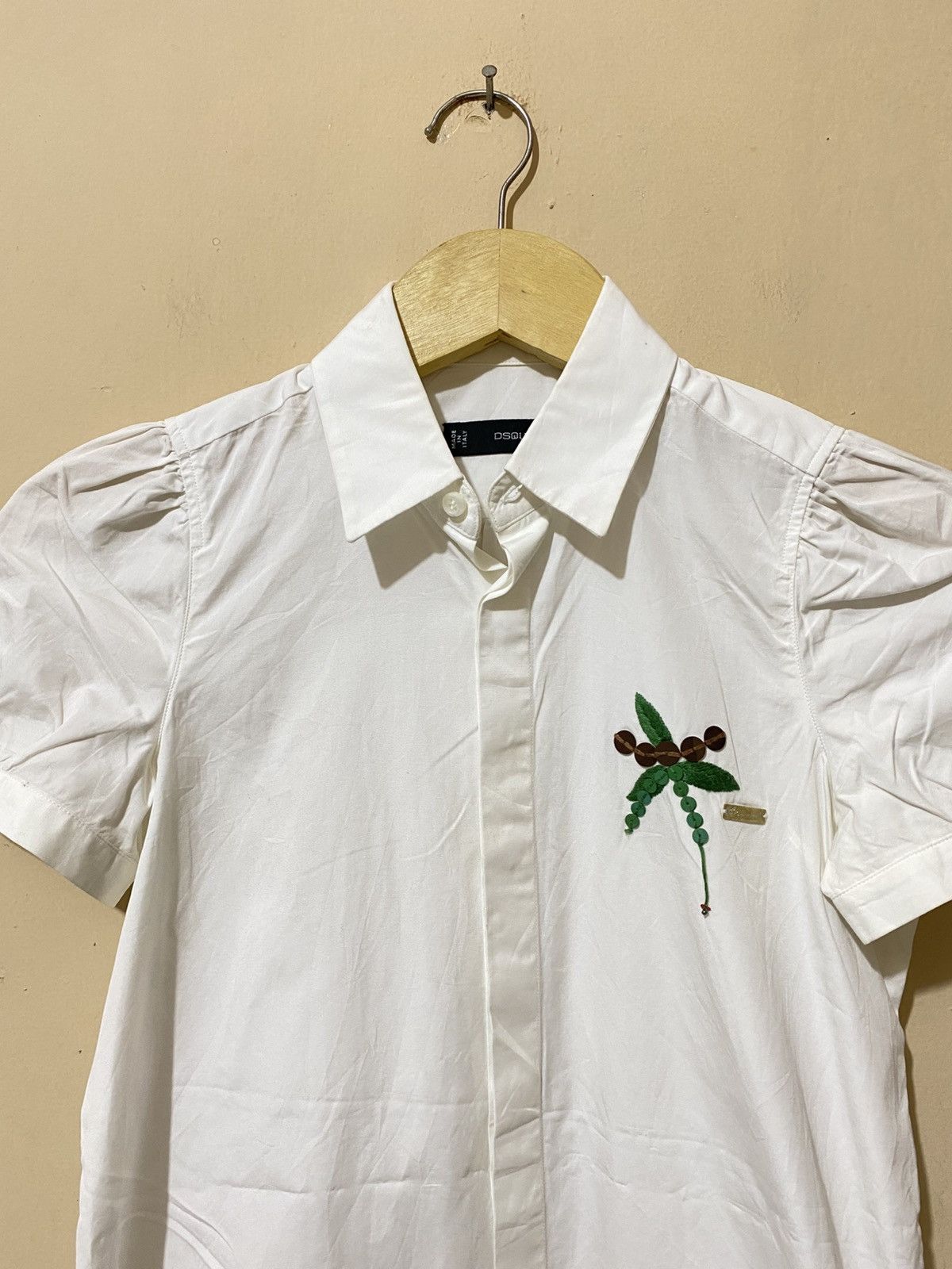 Dsquared2 SS2010 Dsquared2 White Blouse Size XS / US 0-2 / IT 36-38 - 3 Thumbnail