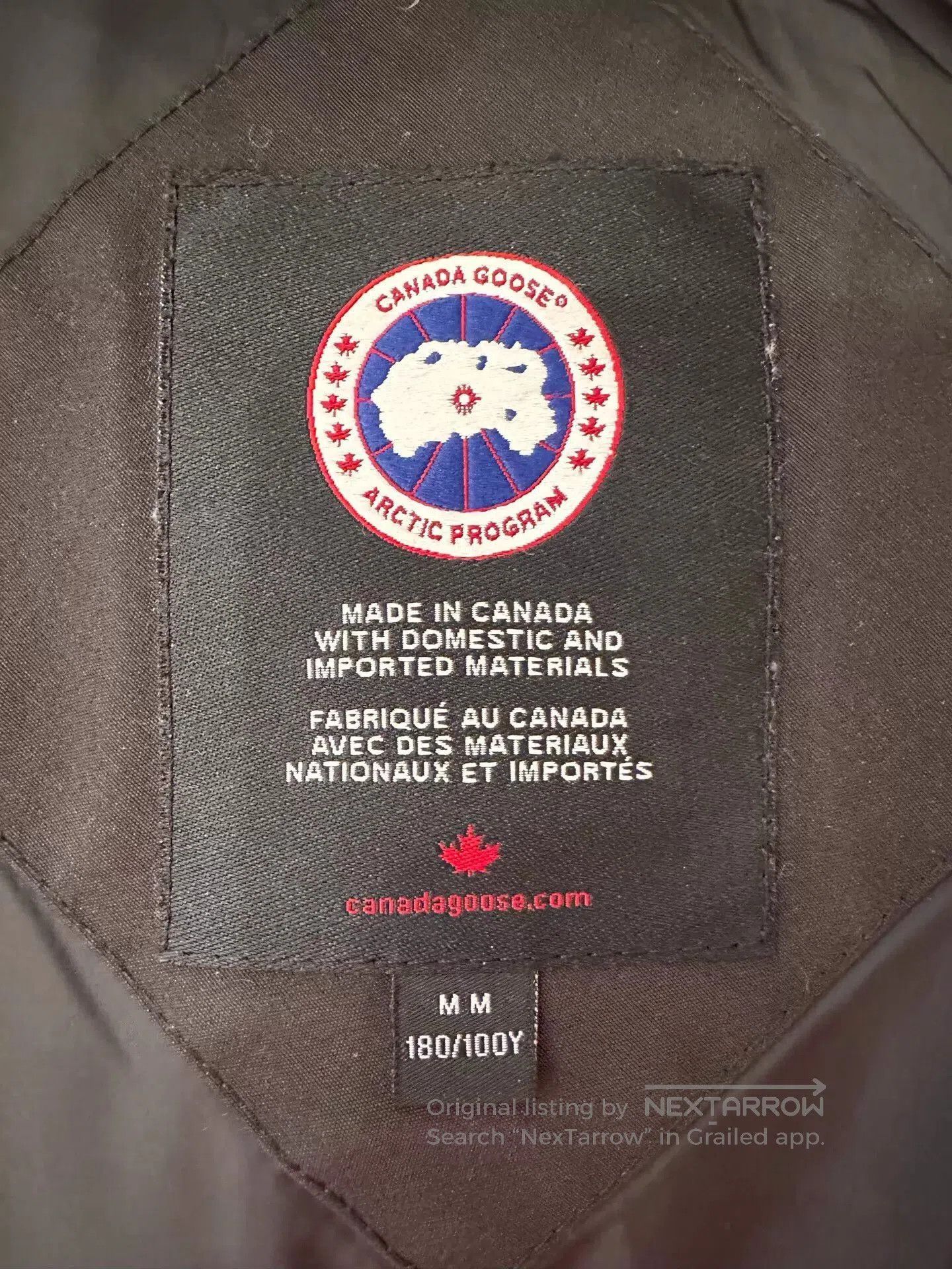 Canada Goose Black Puffer Coat with Fur Trimmed Hood. Size US M / EU 48-50 / 2 - 6 Thumbnail