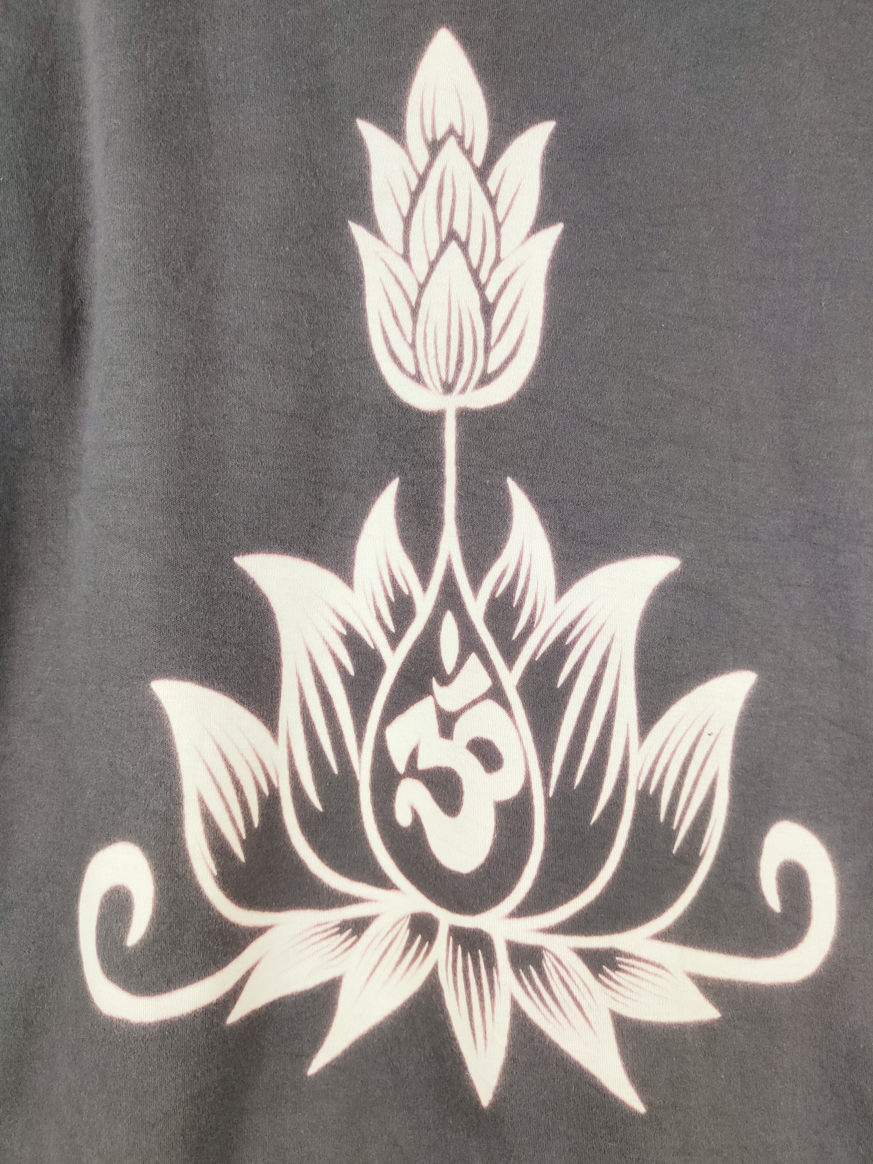 Japanese Brand Marai Dark tulip thai flower vintage Gray Sweaters #S2594 Size L / US 10 / IT 46 - 2 Thumbnail