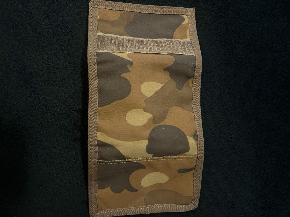 Bape Brown camo trifold wallet Size ONE SIZE - 3 Thumbnail