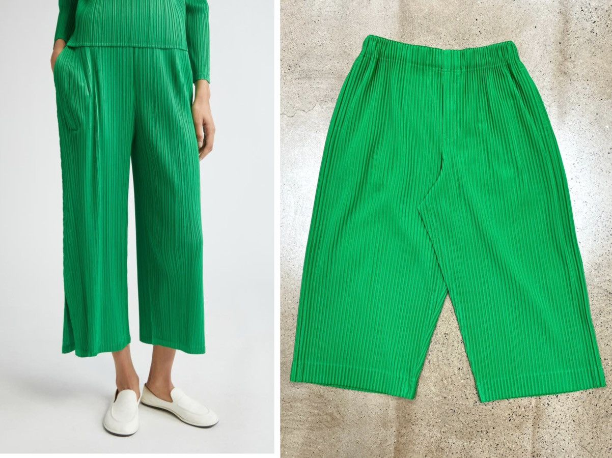 Homme Plisse Issey Miyake Issey Miyake loose casual pants JF122-62-02 Size US 34 / EU 50 - 1 Thumbnail