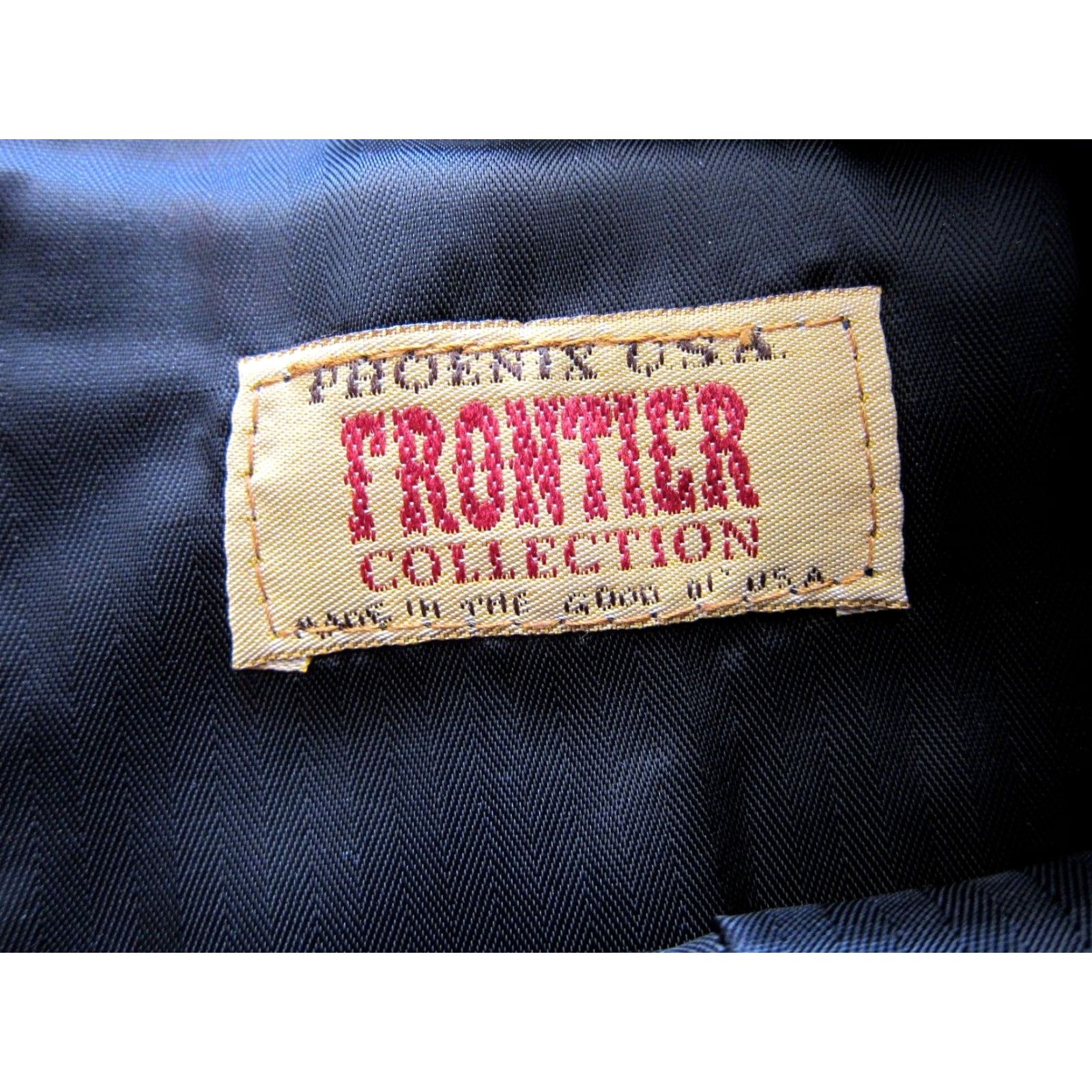 Vintage VINTAGE Frontier Collection Skirt Wrap Women M Black Leather Long Western Wrap Skirt Mens Womens Size 32" / US 10 / IT 46 - 3 Thumbnail
