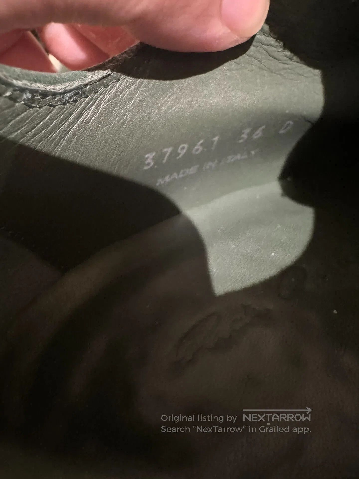 Converse rick owens green white low-top sneakers. Size US 5 / IT 35 - 6 Thumbnail