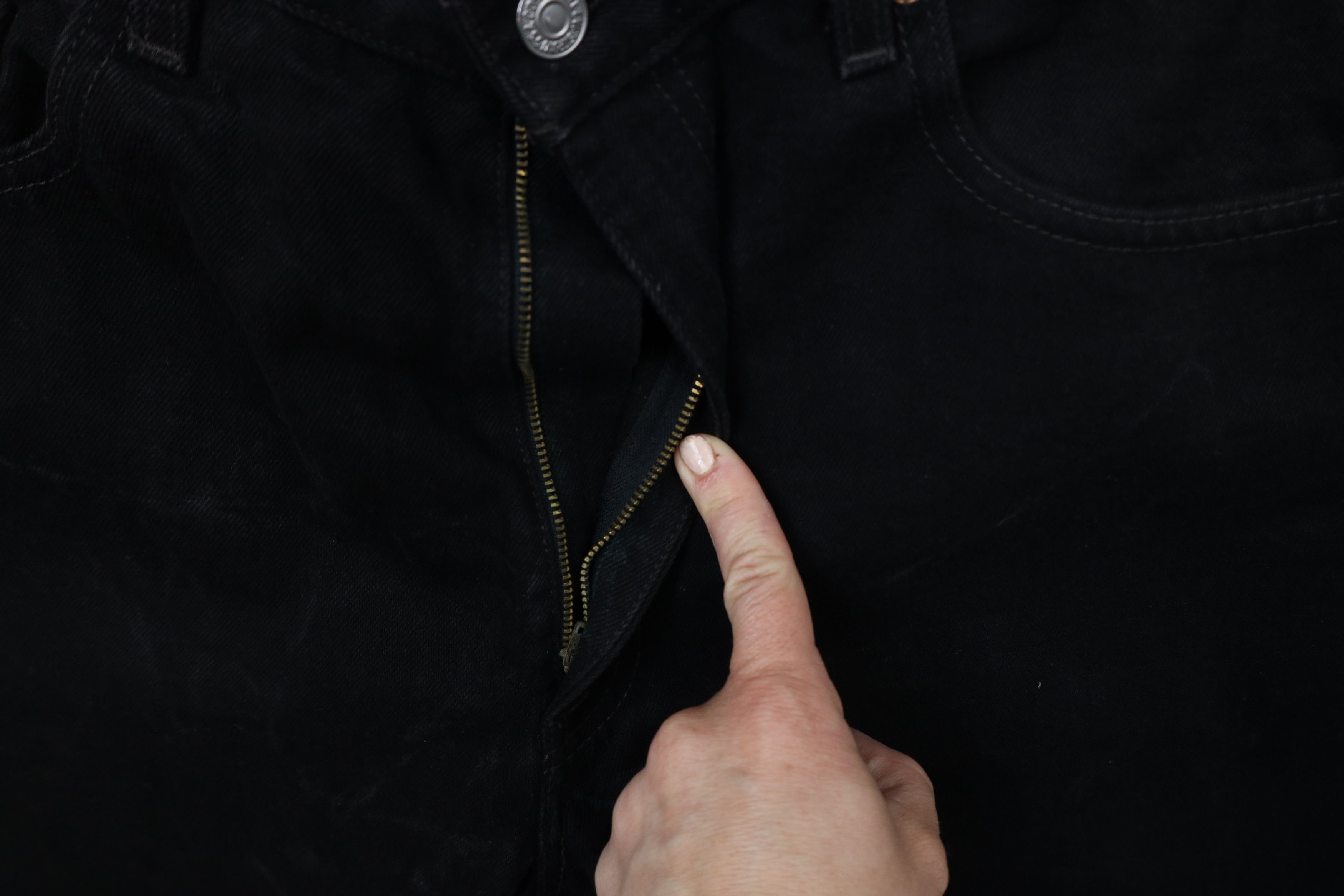 Levi's × Vintage Vintage 90 Levis 550 Relaxed Fit Tapered Leg Jeans Black Size US 36 / EU 52 - 8 Thumbnail