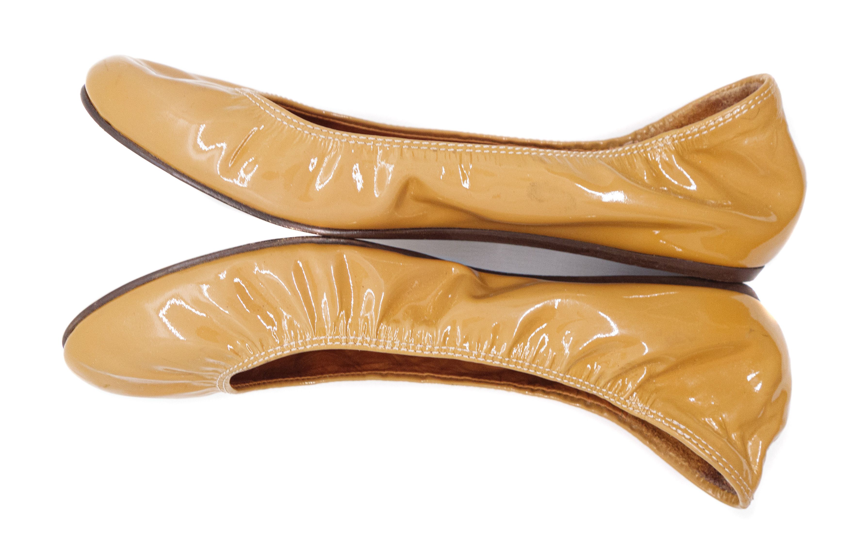 Lanvin 90S Patent Leather Boats Vintage Size US 8 / IT 38 - 5 Thumbnail