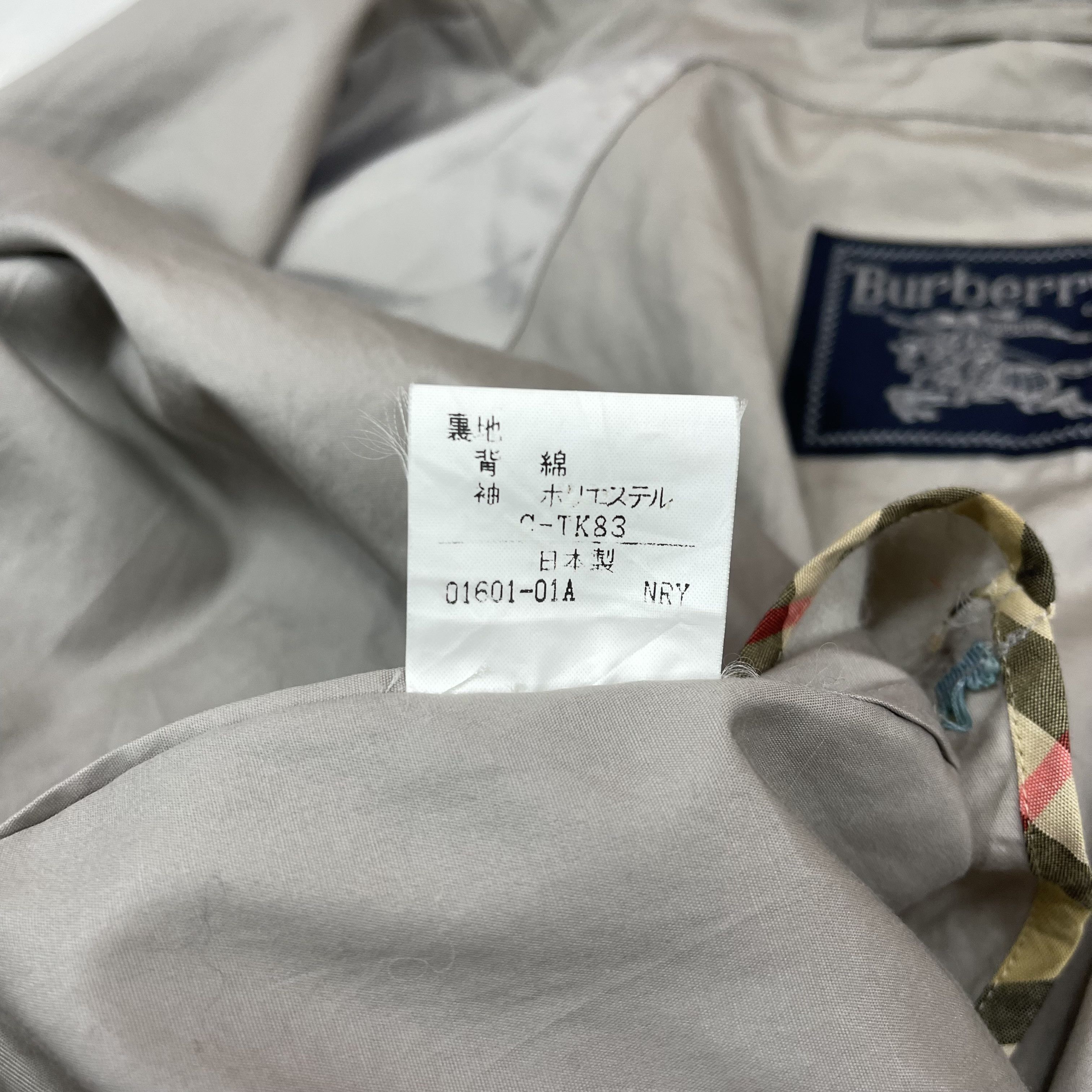 Burberry Prorsum 90s Vintage BURBERRYS PRORSUM Trench Coat #1941/11 Size US L / EU 52-54 / 3 - 14 Thumbnail