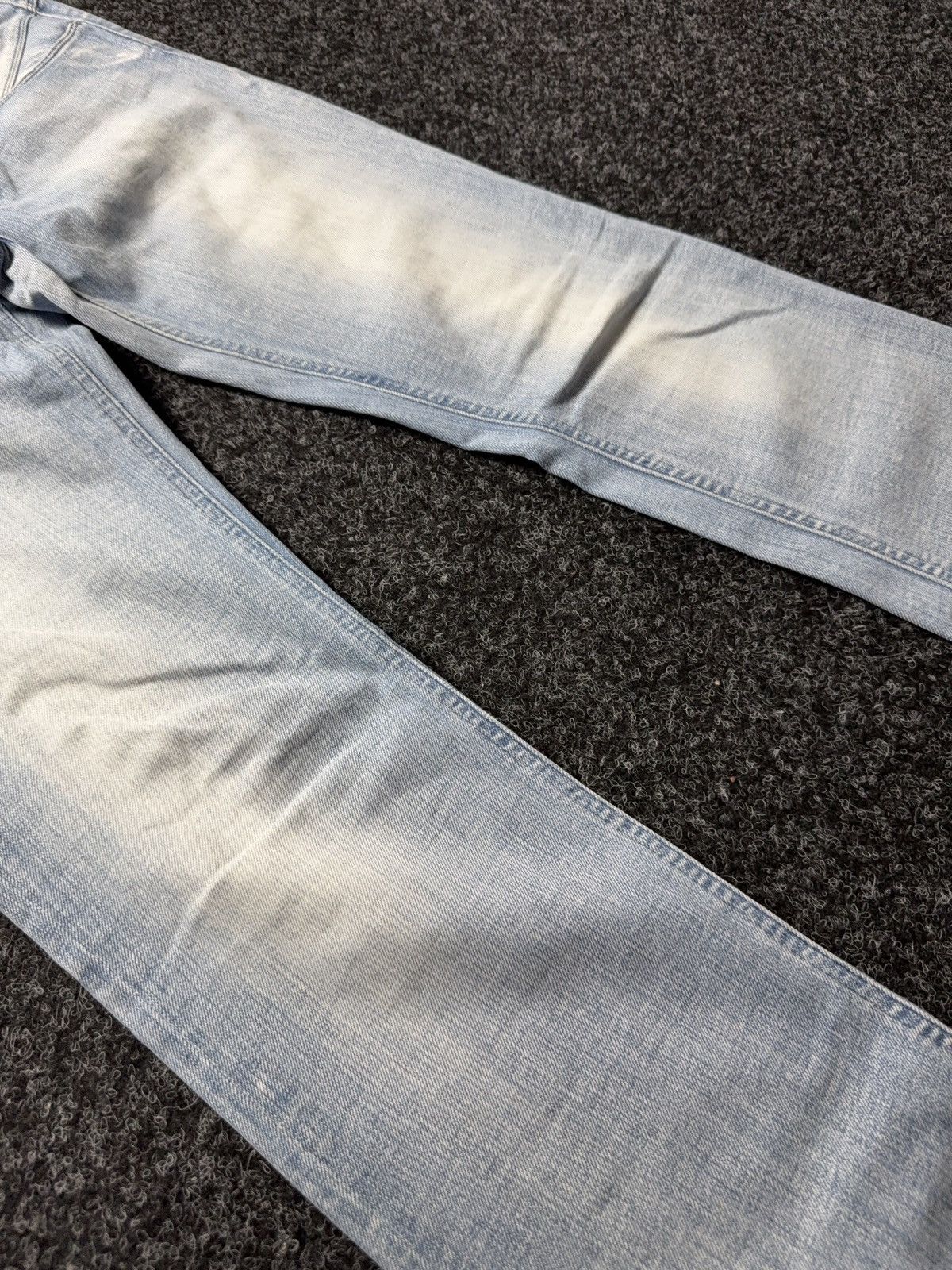 Diesel Luxury 00s Diesel Lowette Y2K Light Wash Slim Straight Jeans Size 30" / US 8 / IT 44 - 4 Thumbnail