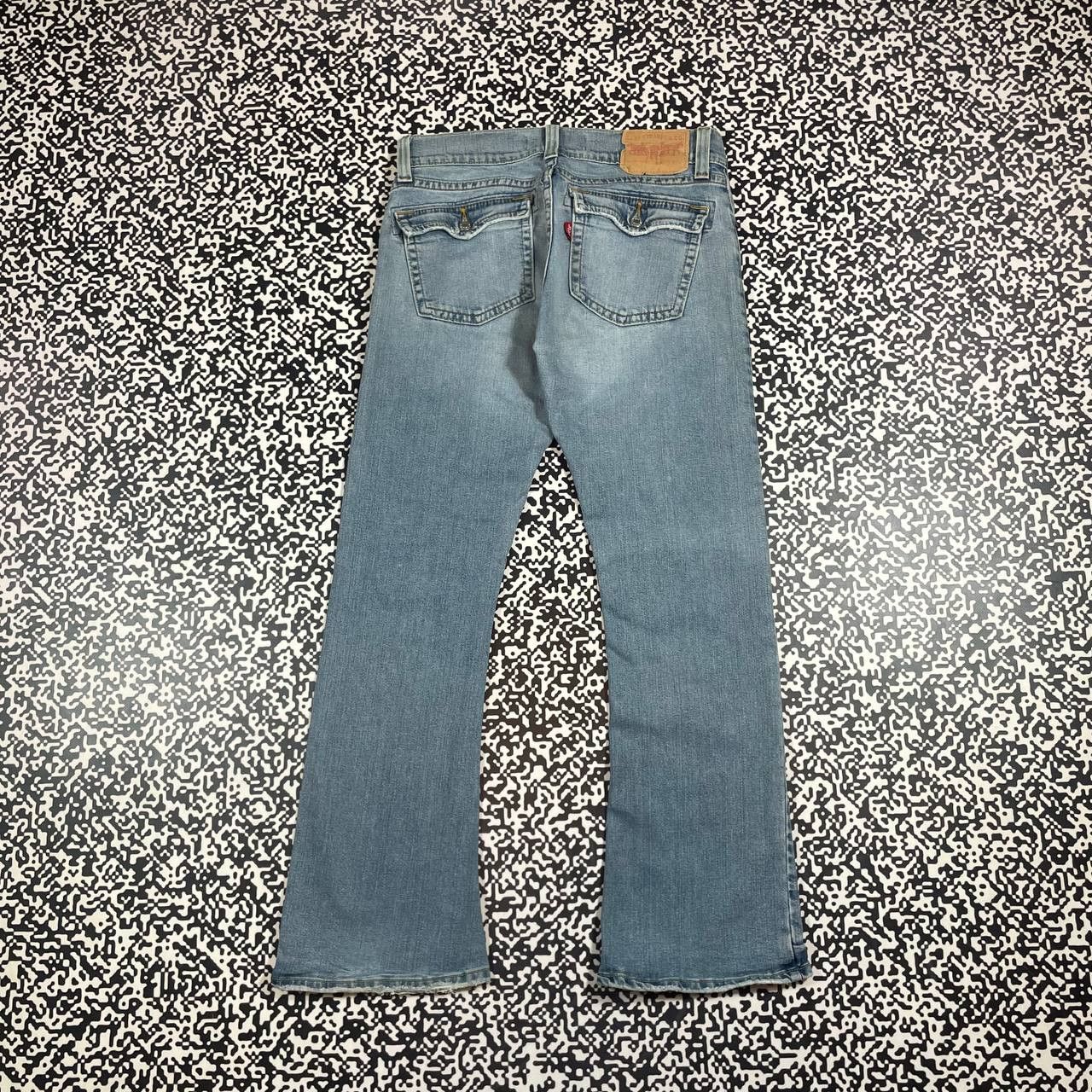 Levi's Vintage Clothing Vintage Y2K Levis 504 Flared Denim Jeans Retro 90s Style Size 30" / US 8 / IT 44 - 4 Thumbnail