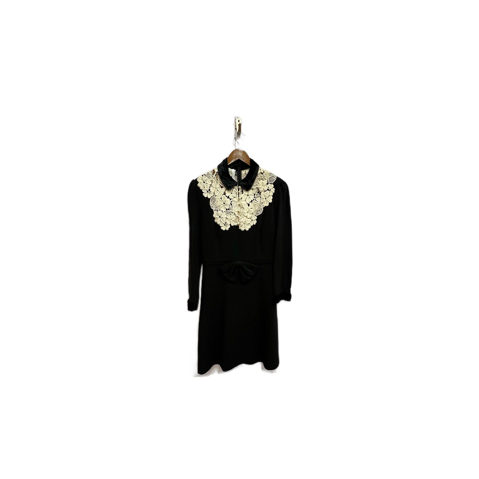 Gucci Gucci Lace Collar Dress Size L Size L / US 10 / IT 46 - 1 Thumbnail