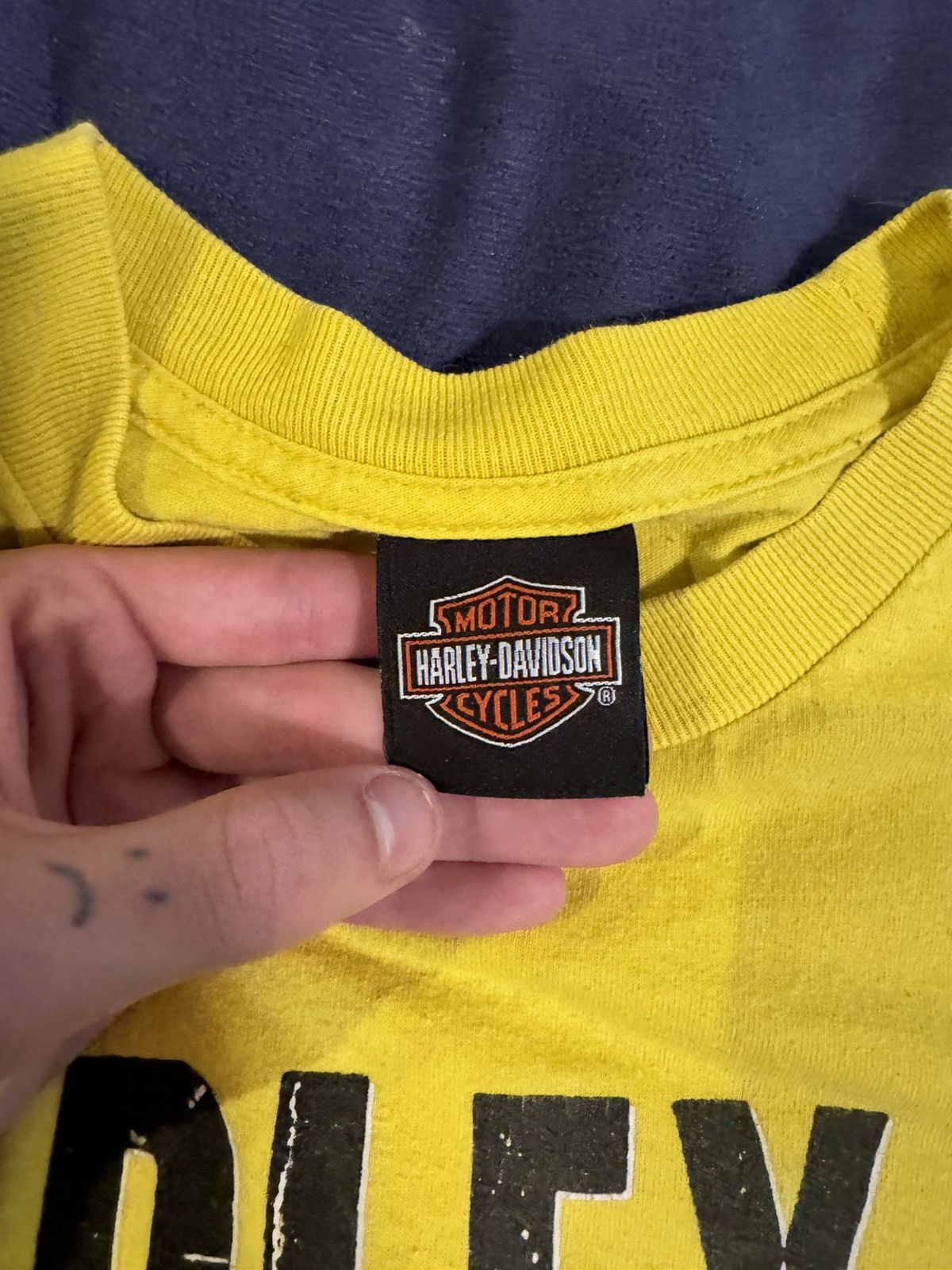 Harley Davidson × Vintage Harley Davidson Military Sales tshirt Size US L / EU 52-54 / 3 - 4 Thumbnail