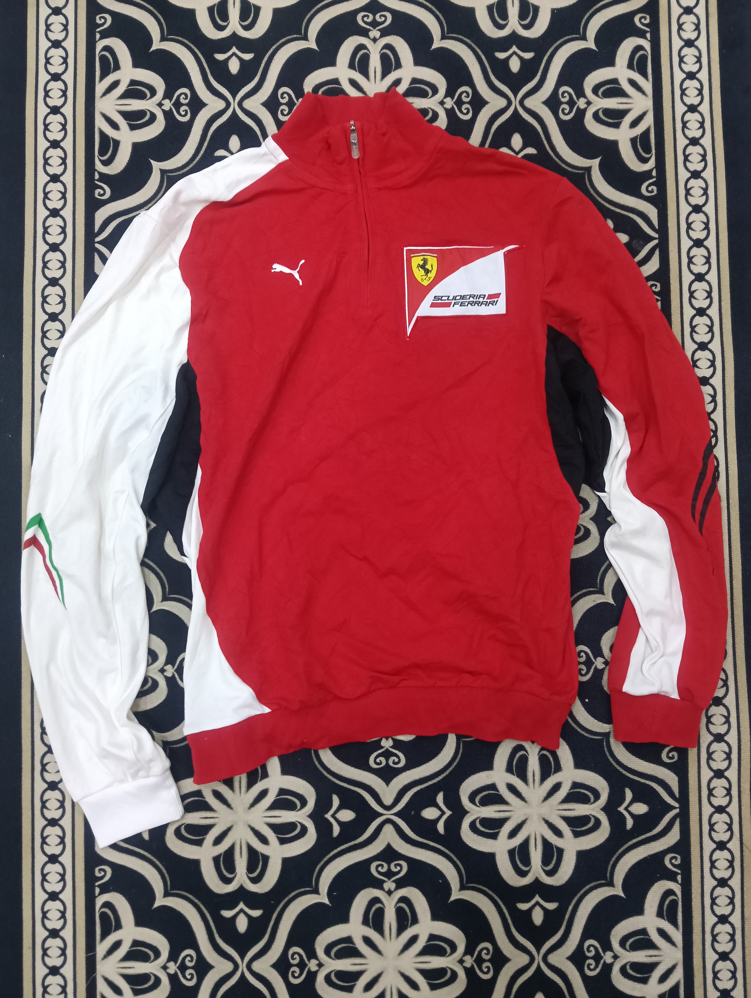 Ferrari × Puma Puma Ferrari Half Zipper Size US L / EU 52-54 / 3 - 1 Thumbnail